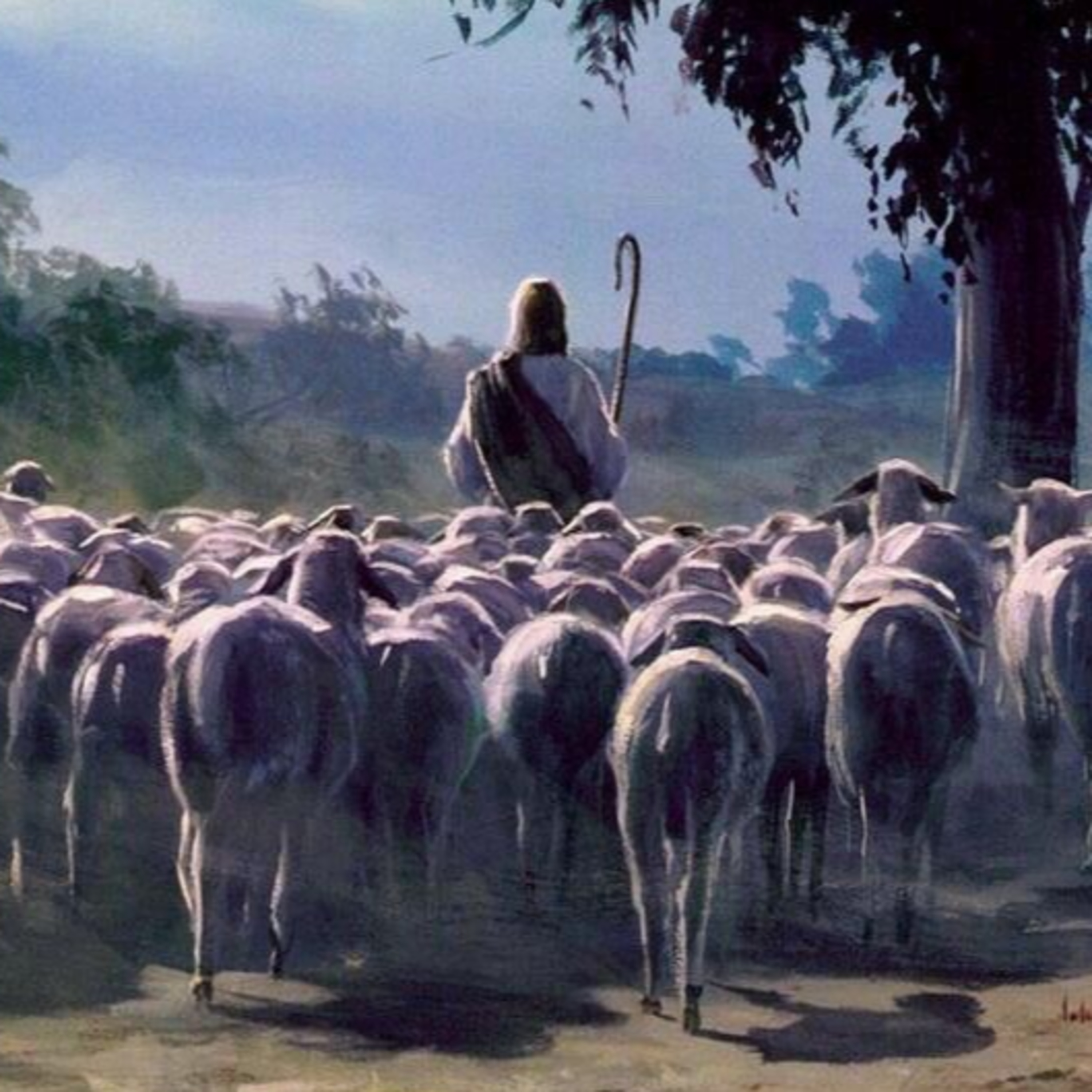 John 10:27-30 and the guys episode artwork