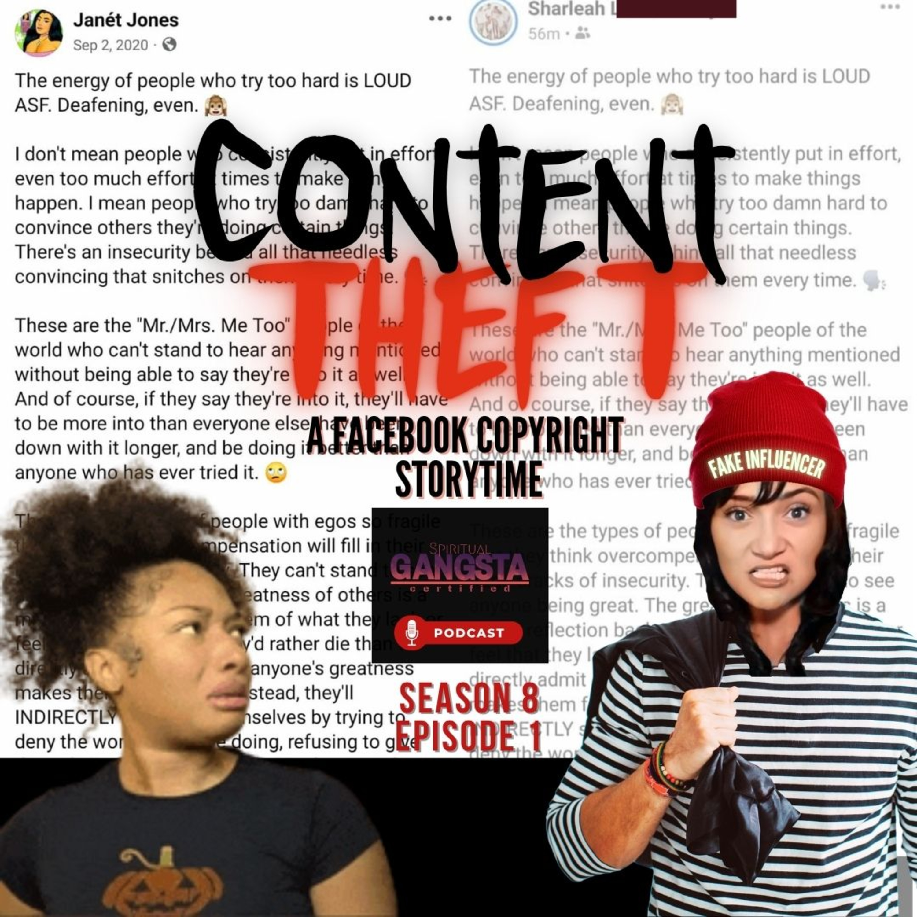 Episode 801: CONTENT THEFT: A Facebook Copyright Storytime  episode artwork