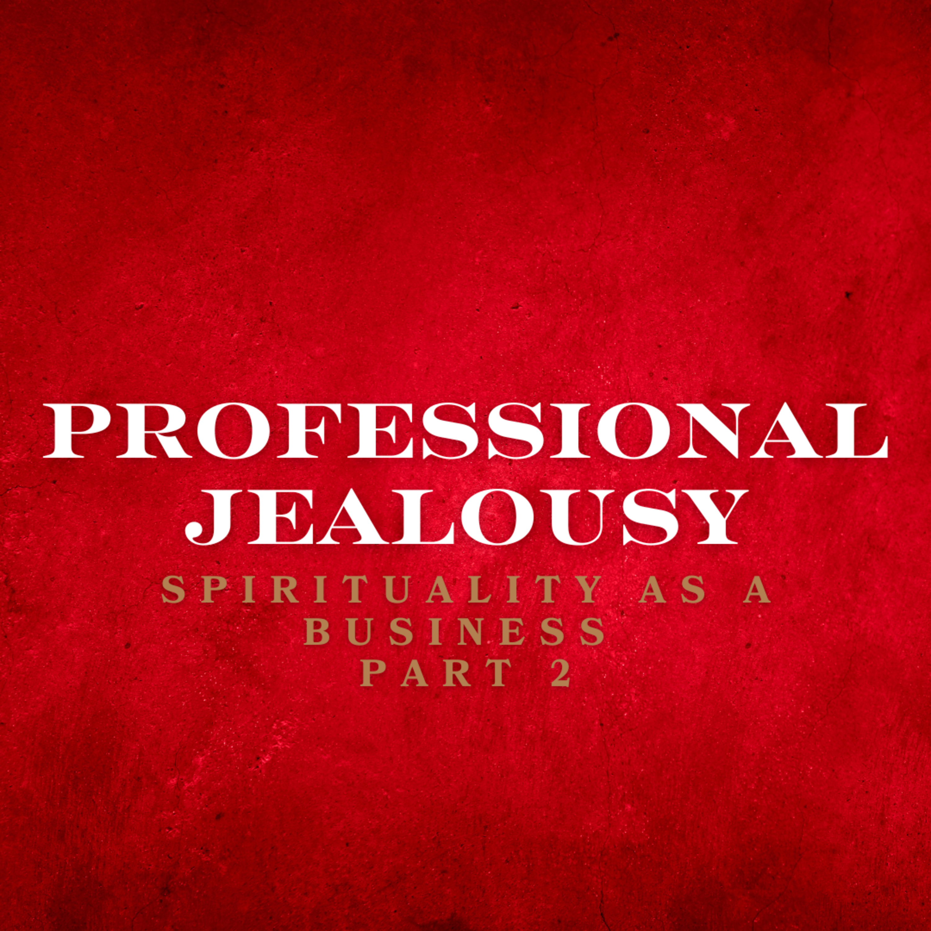 Spirituality As A Business/ Professional Jealousy: part 2