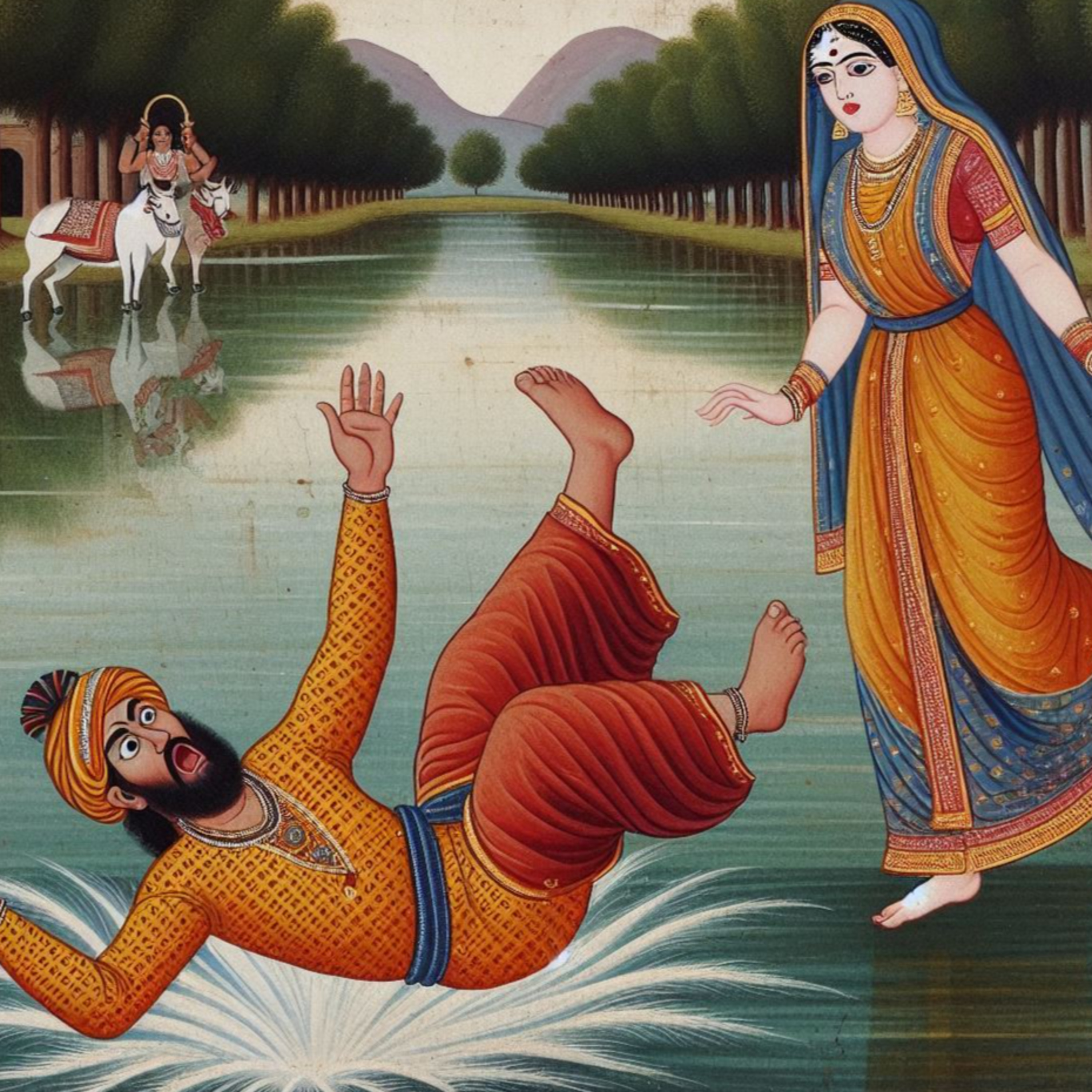 265 - Ramakrishna - Pandit and Milkmaid