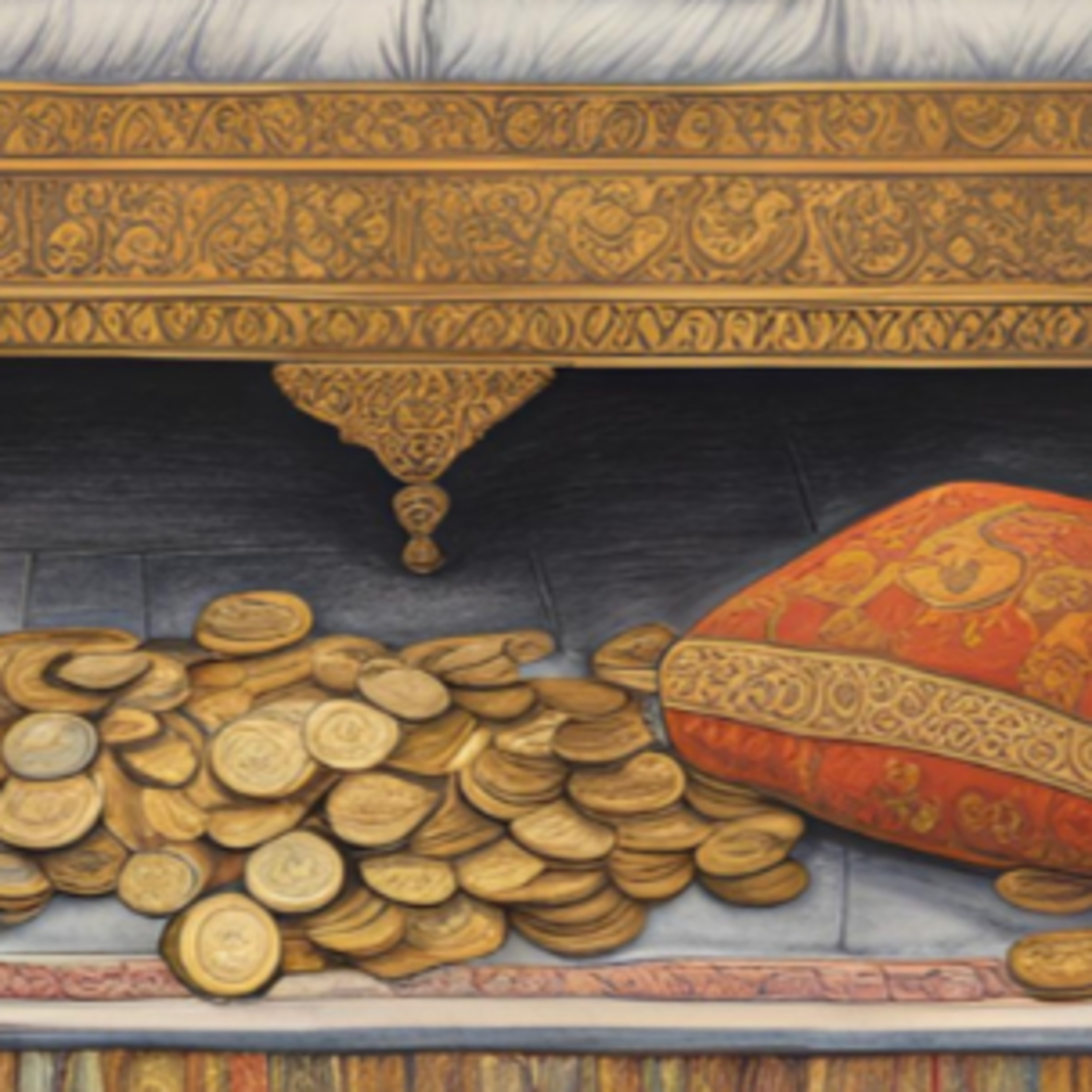 271 - Kathasaritasagara - Putra's Paisa Pillow