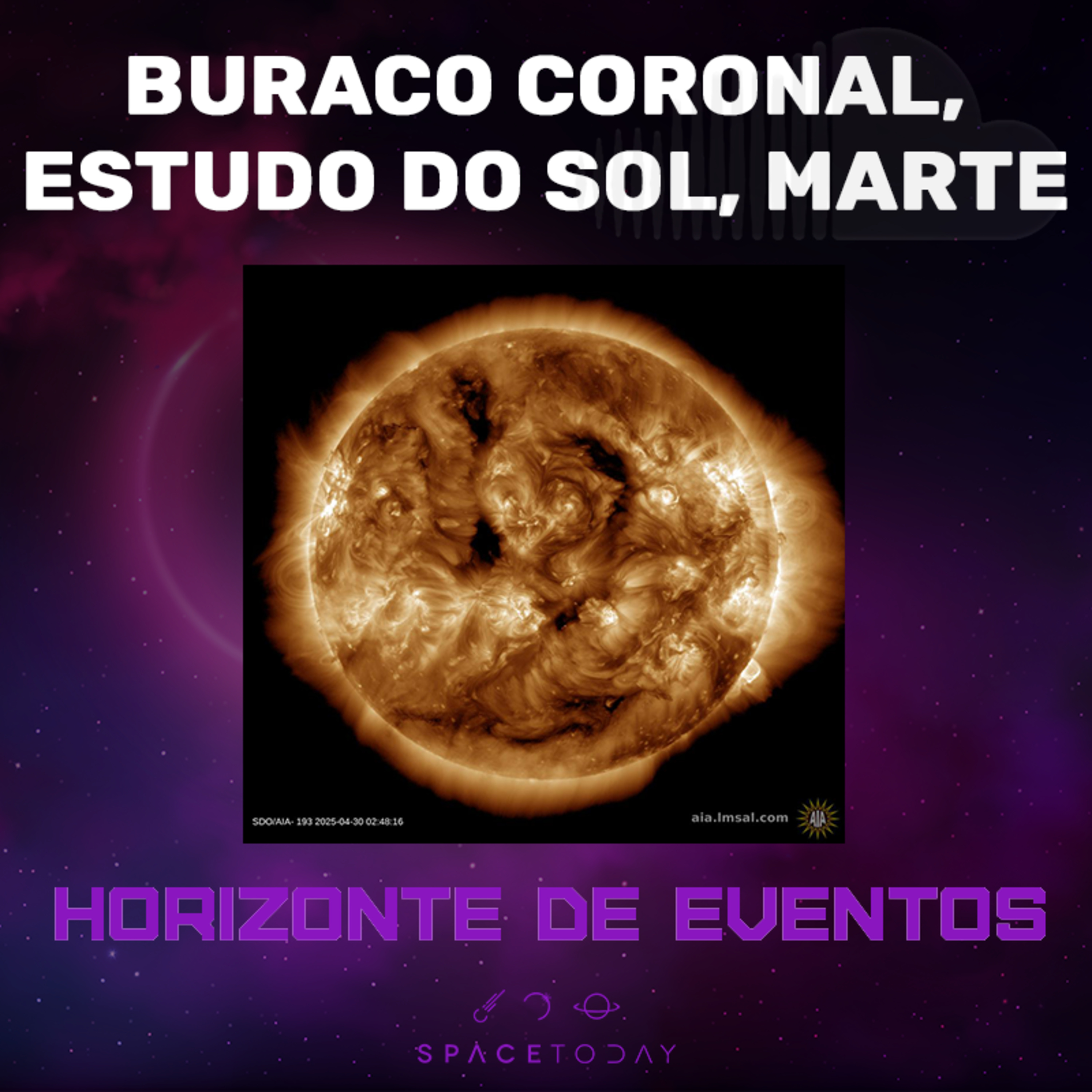 Horizonte de Eventos - Episódio 77 - Buraco Coronal, Estudo do Sol, Marte