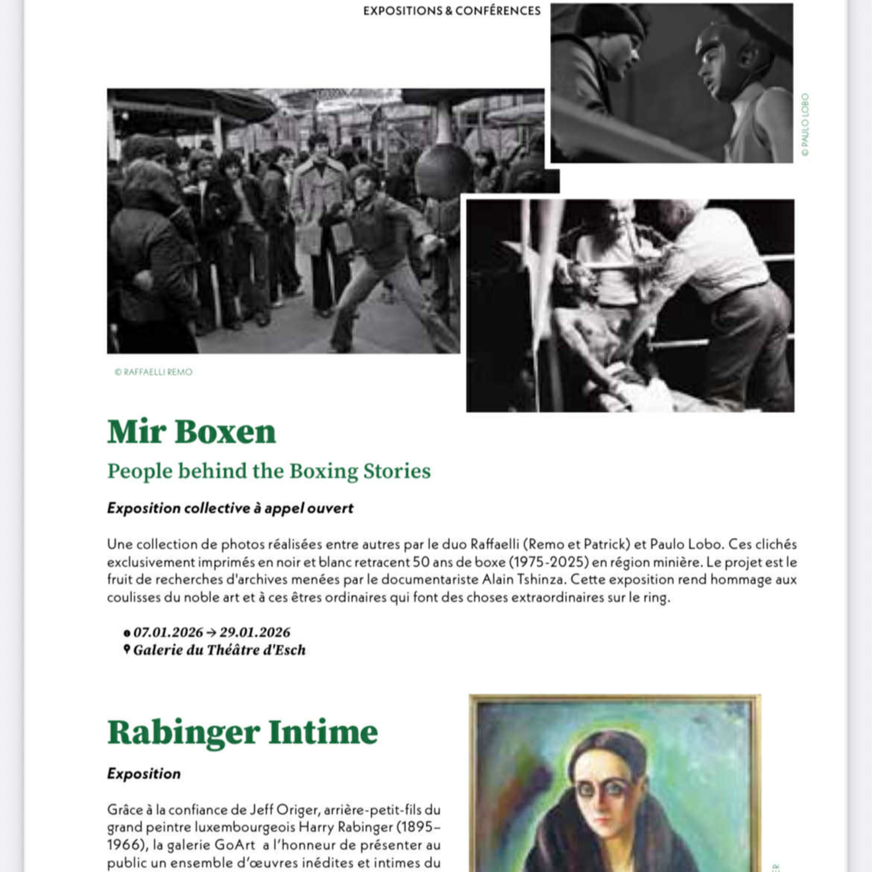 Mir Boxen - Exposição de Paulo Lobo e Patrick Rafaelli.