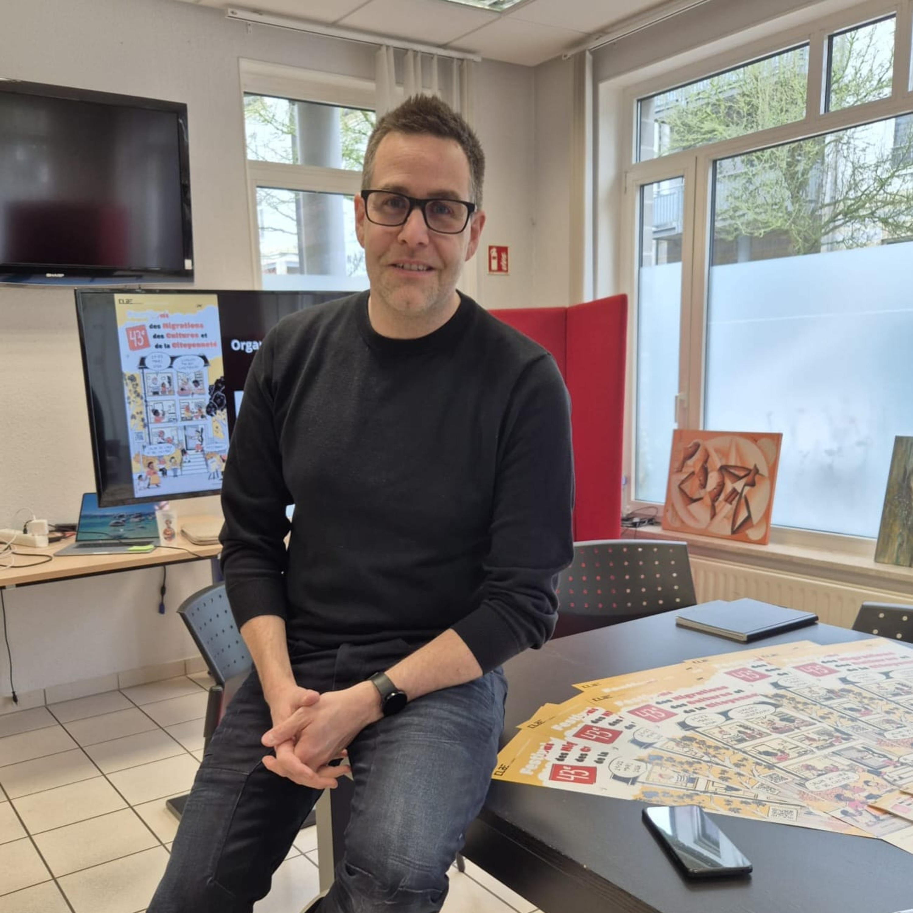 Festival das Migrações, Culturas e Cidadania - Entrevista com Mathieu Viau Corville.