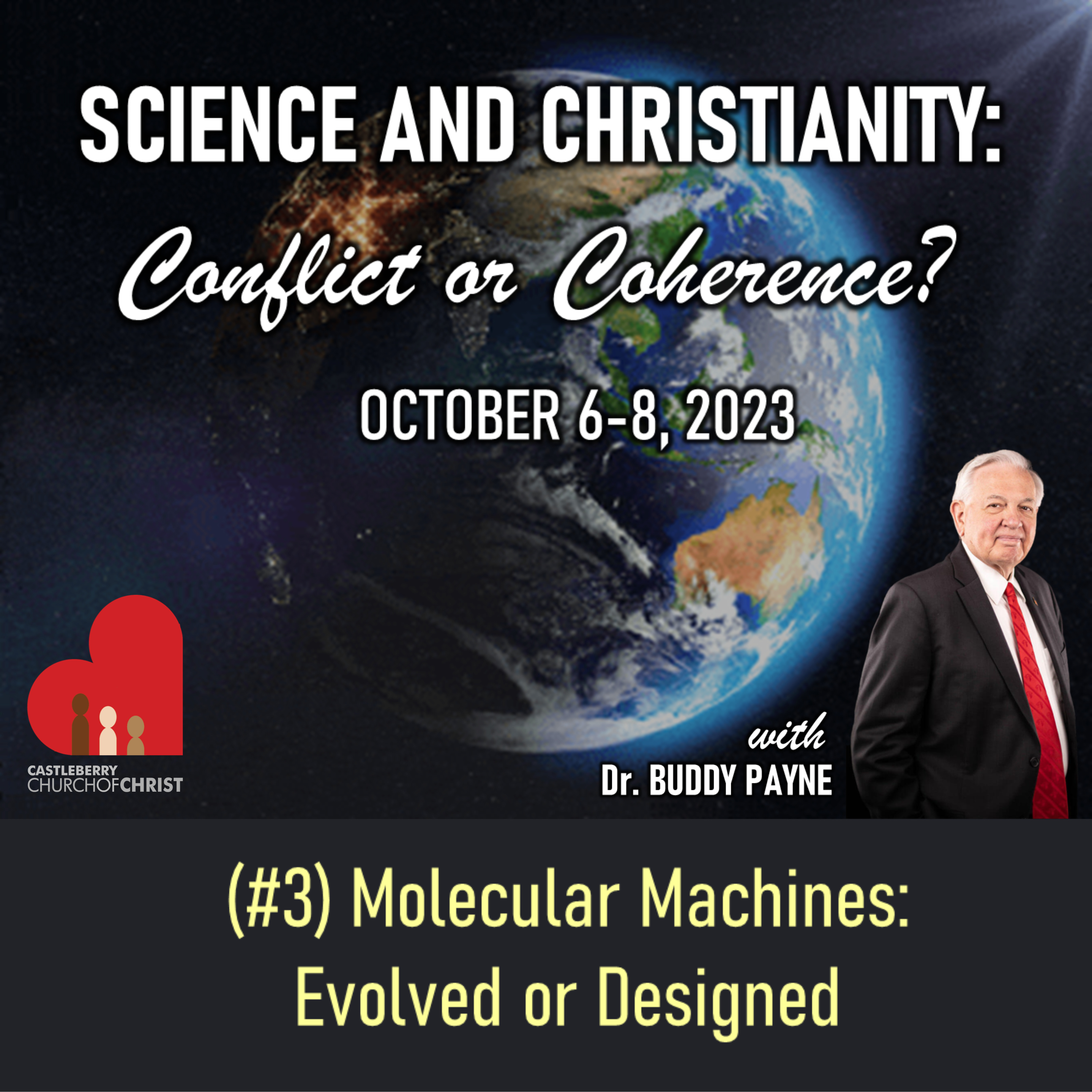 (#3) Molecular Machines: Evolved or Designed episode artwork