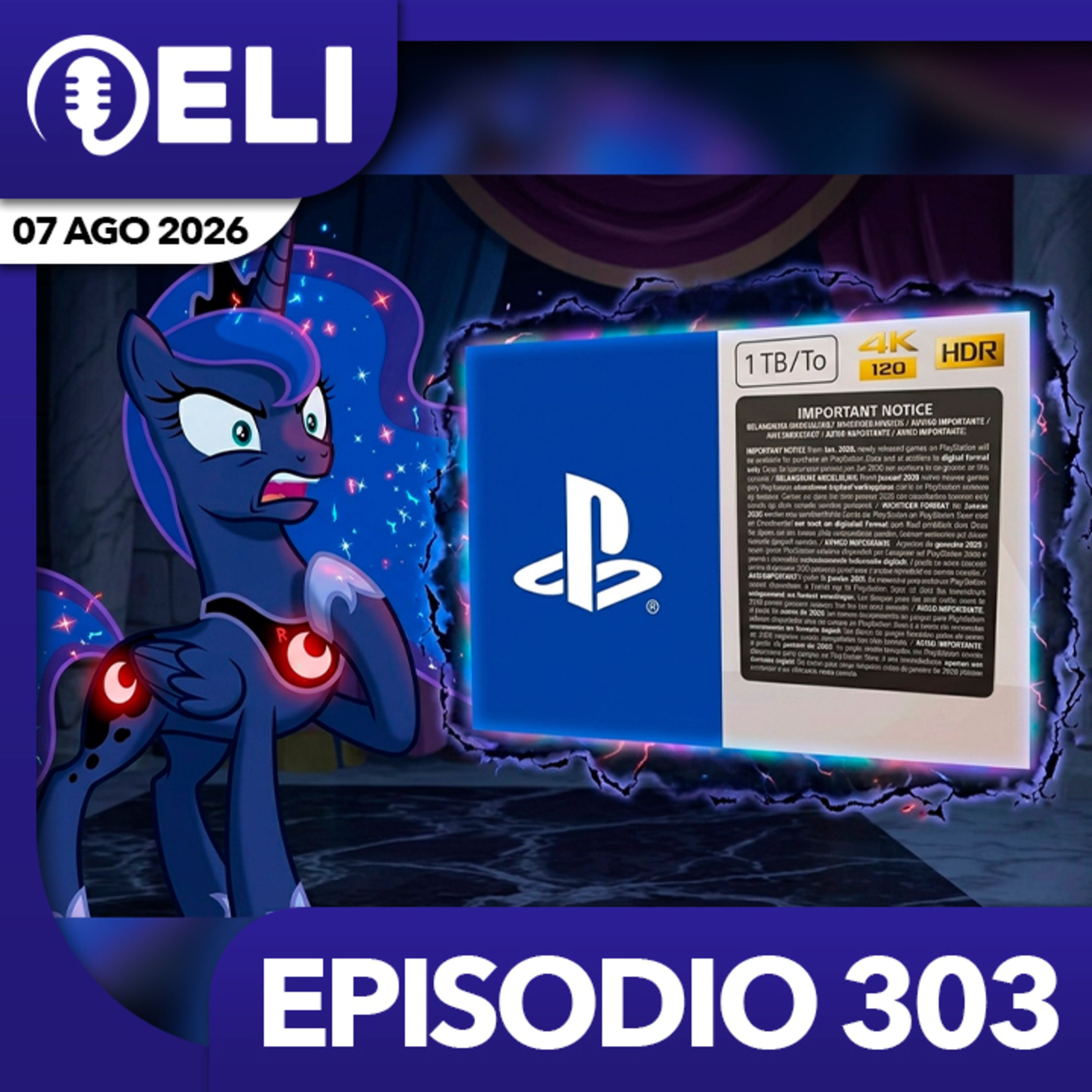 Episodio 303: PlayStation ahora sí dice adiós al formato físico episode artwork