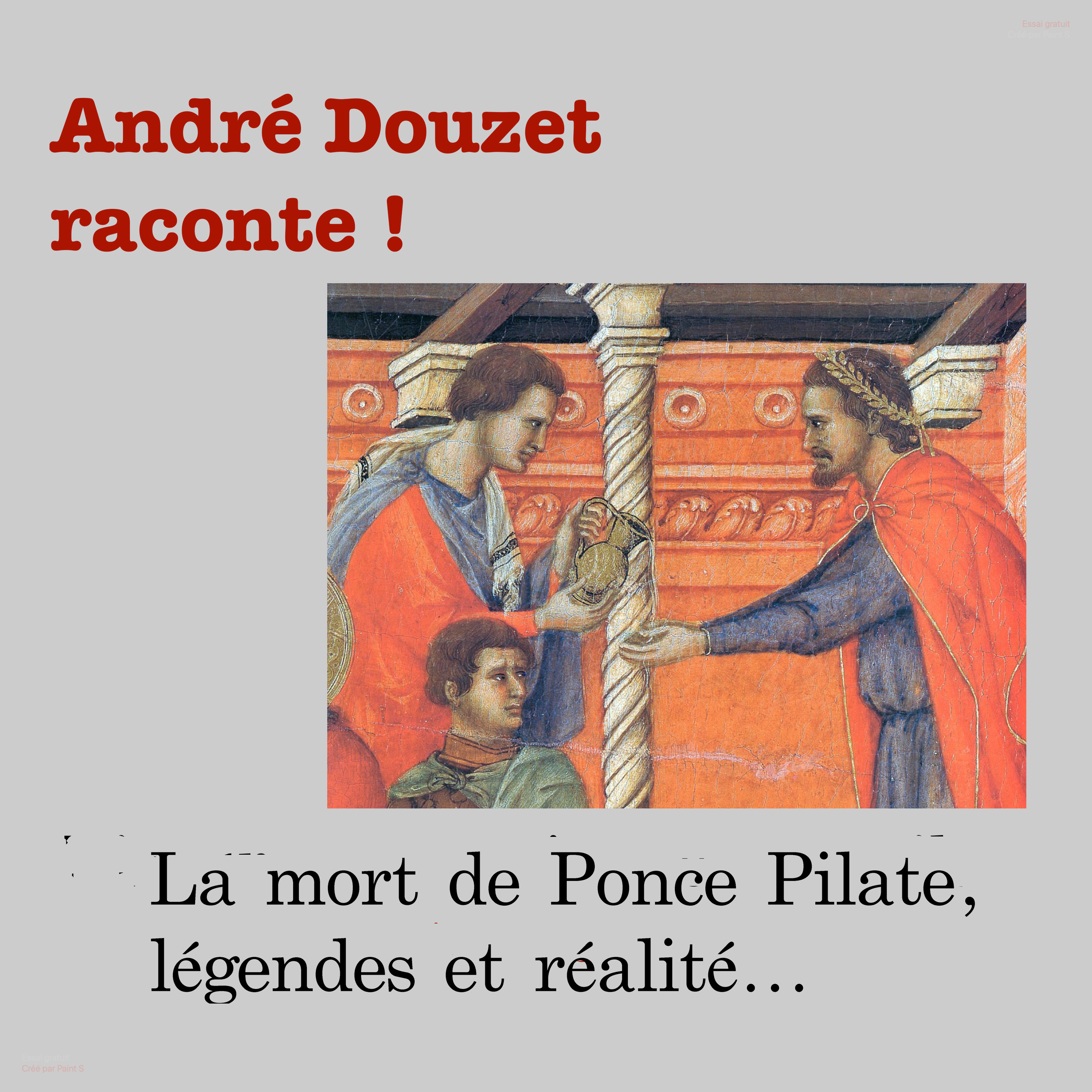 André Douzet raconte le Pilat !