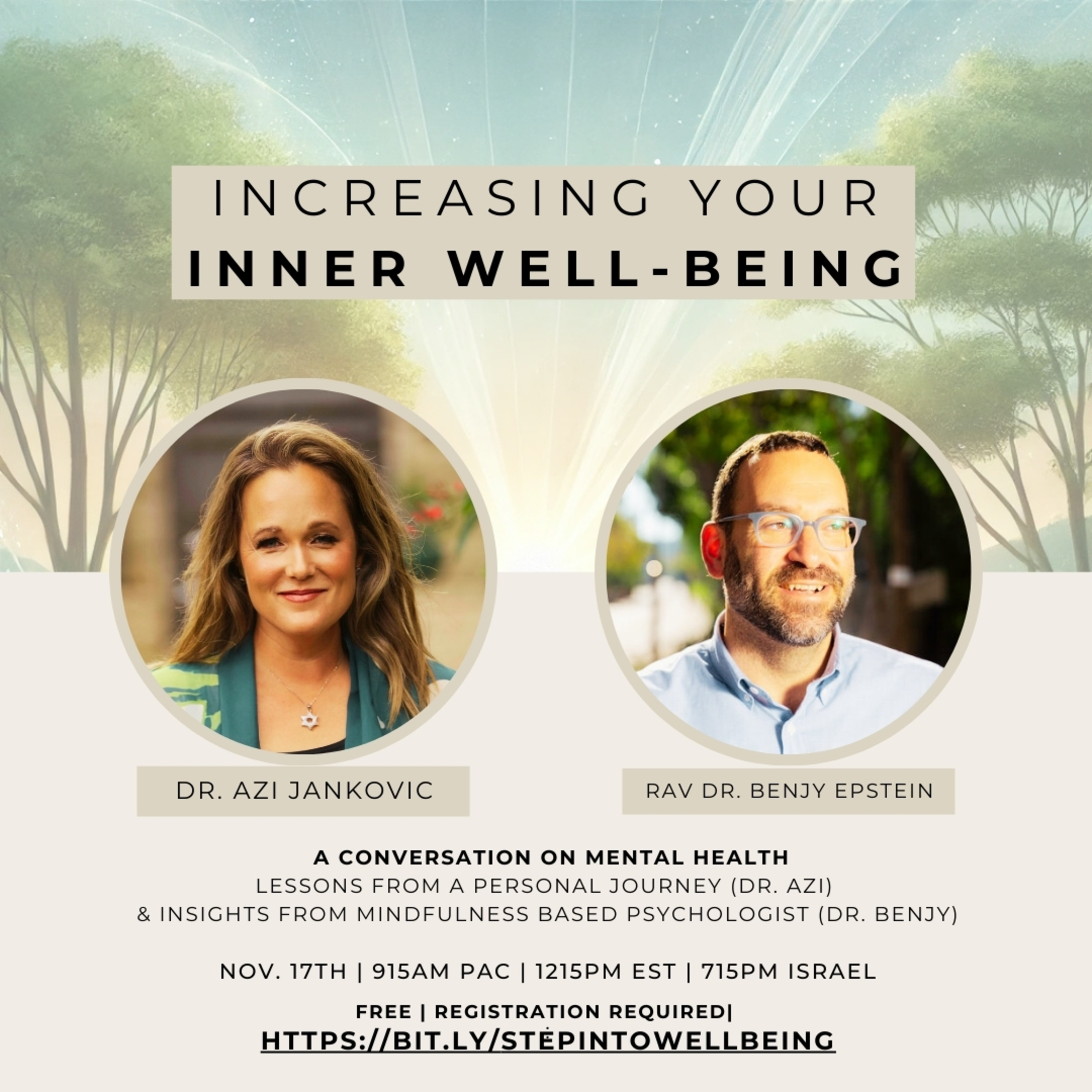 Greater Inner Wellness: Insights from My Mental Health Journey in Conversation with Dr. Benjy Epstein