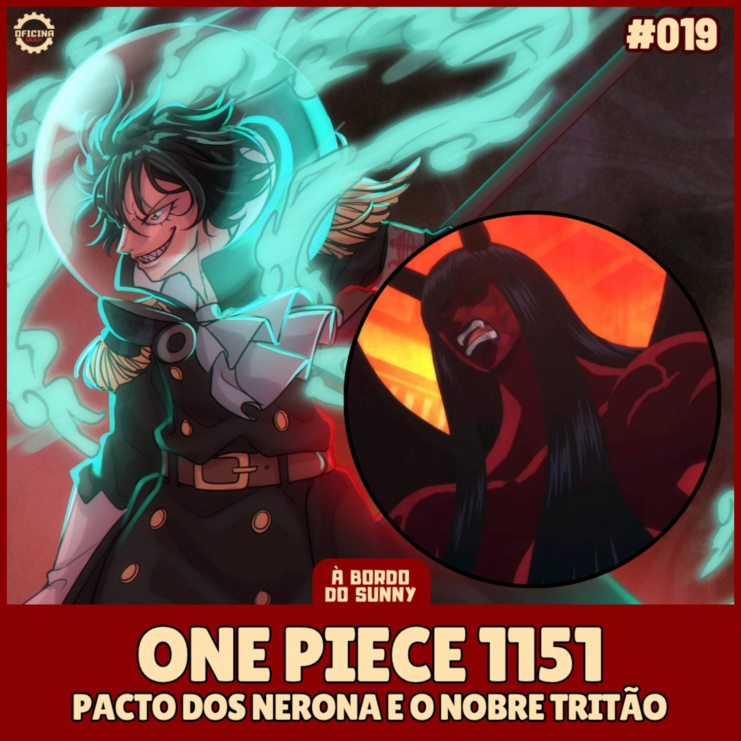 A Bordo do Sunny #19 - One Piece 1151 (Pacto nos nerona e o nobre tritão) episode artwork