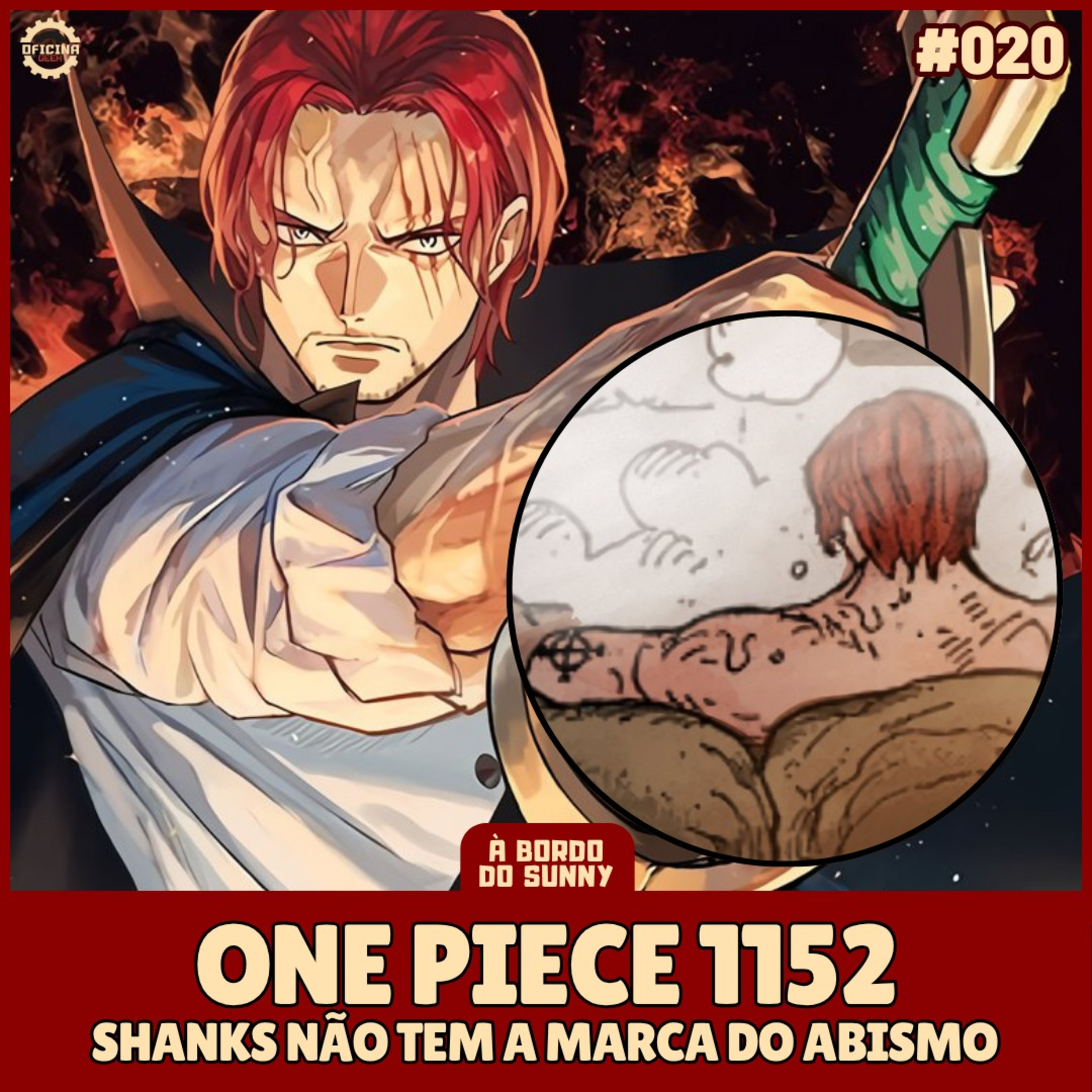 A Bordo do Sunny #20 - One Piece 1152 (Shanks não tem a marca do abismo) episode artwork
