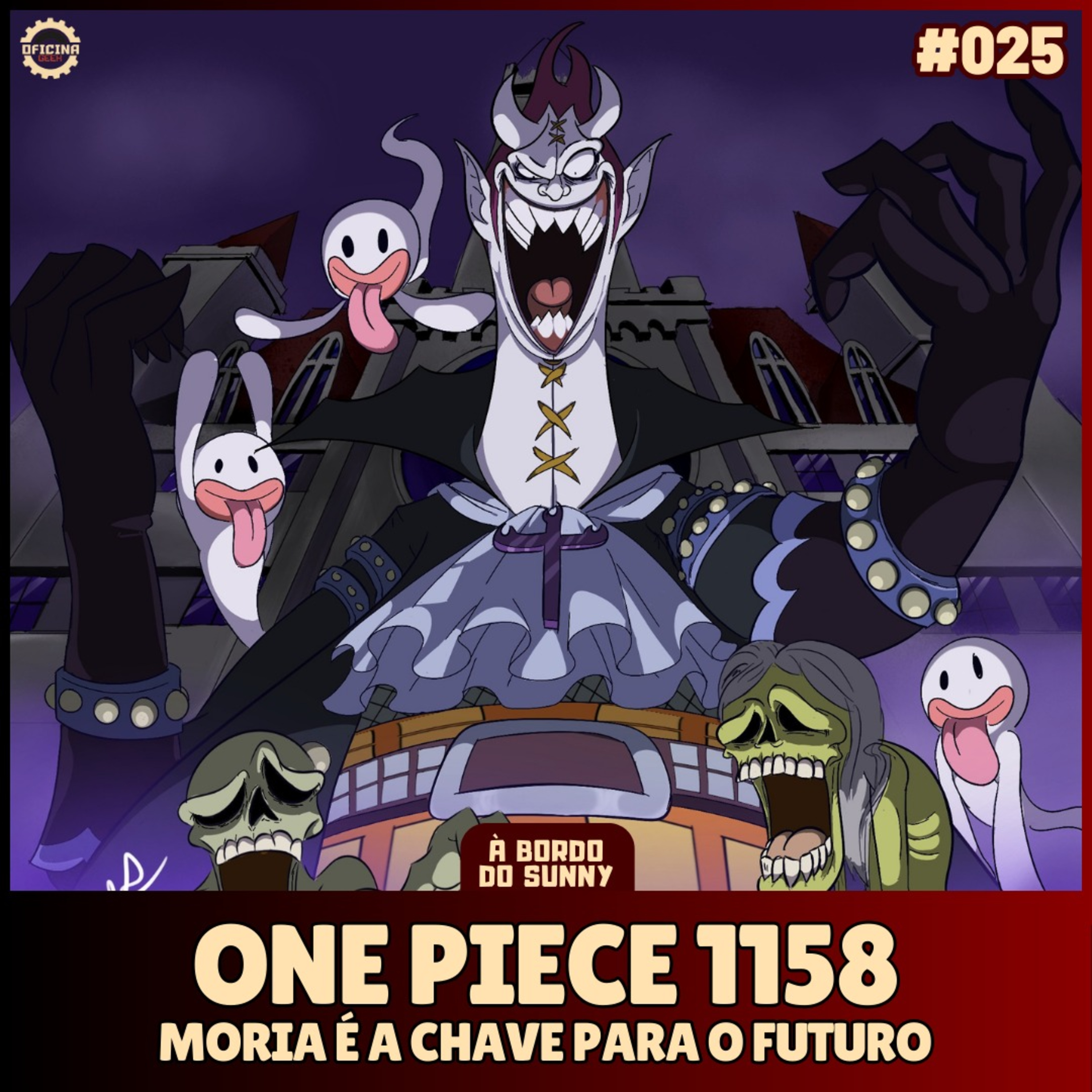 A Bordo do Sunny #25 - One Piece 1158 (Moria é a chave para o futuro) episode artwork