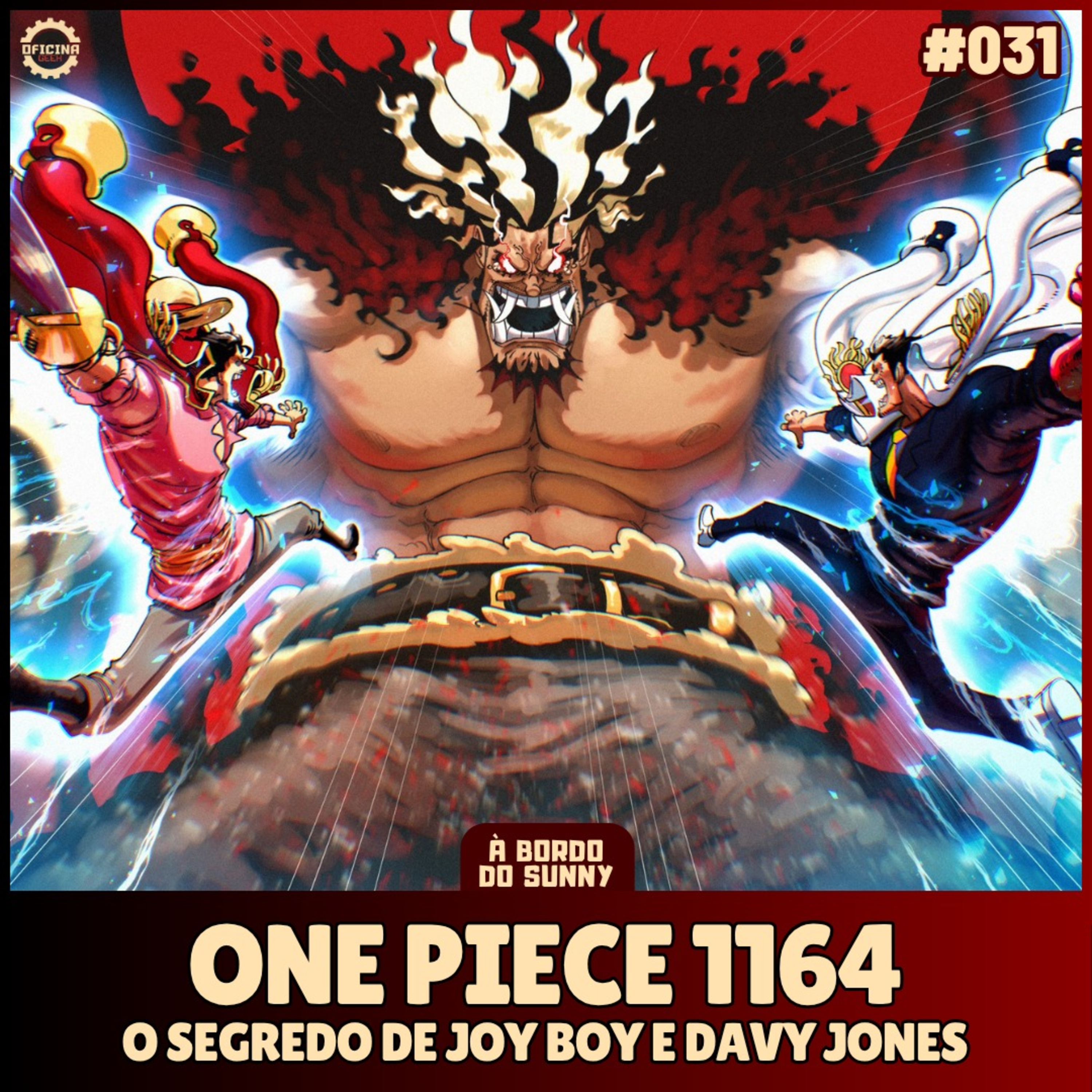 A Bordo do Sunny #31 - One Piece 1164 (O segredo de Joy Boy e Davy Jones) episode artwork