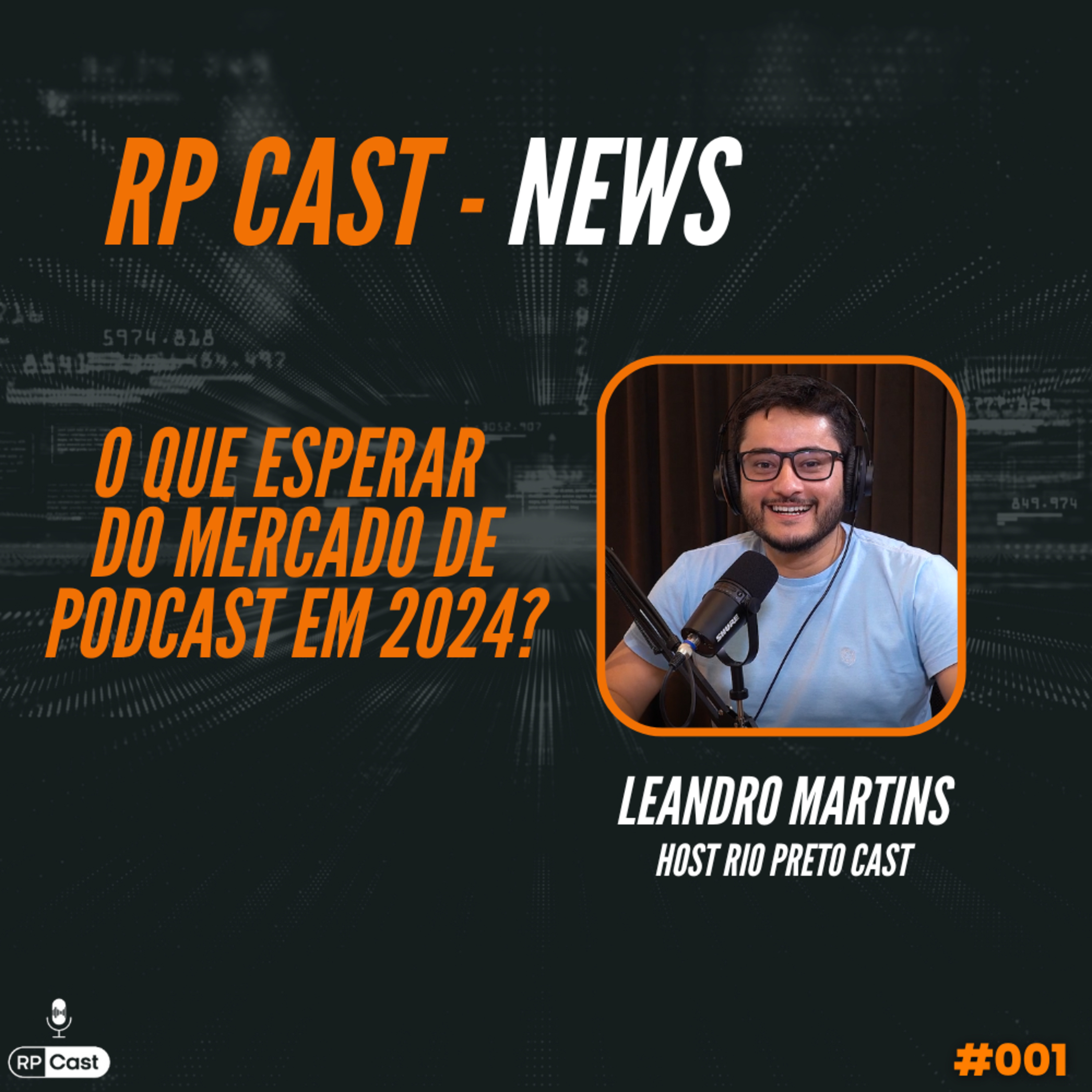 O QUE ESPERAR DO MERCADO DE PODCAST EM 2024 - NEWS #001 episode artwork