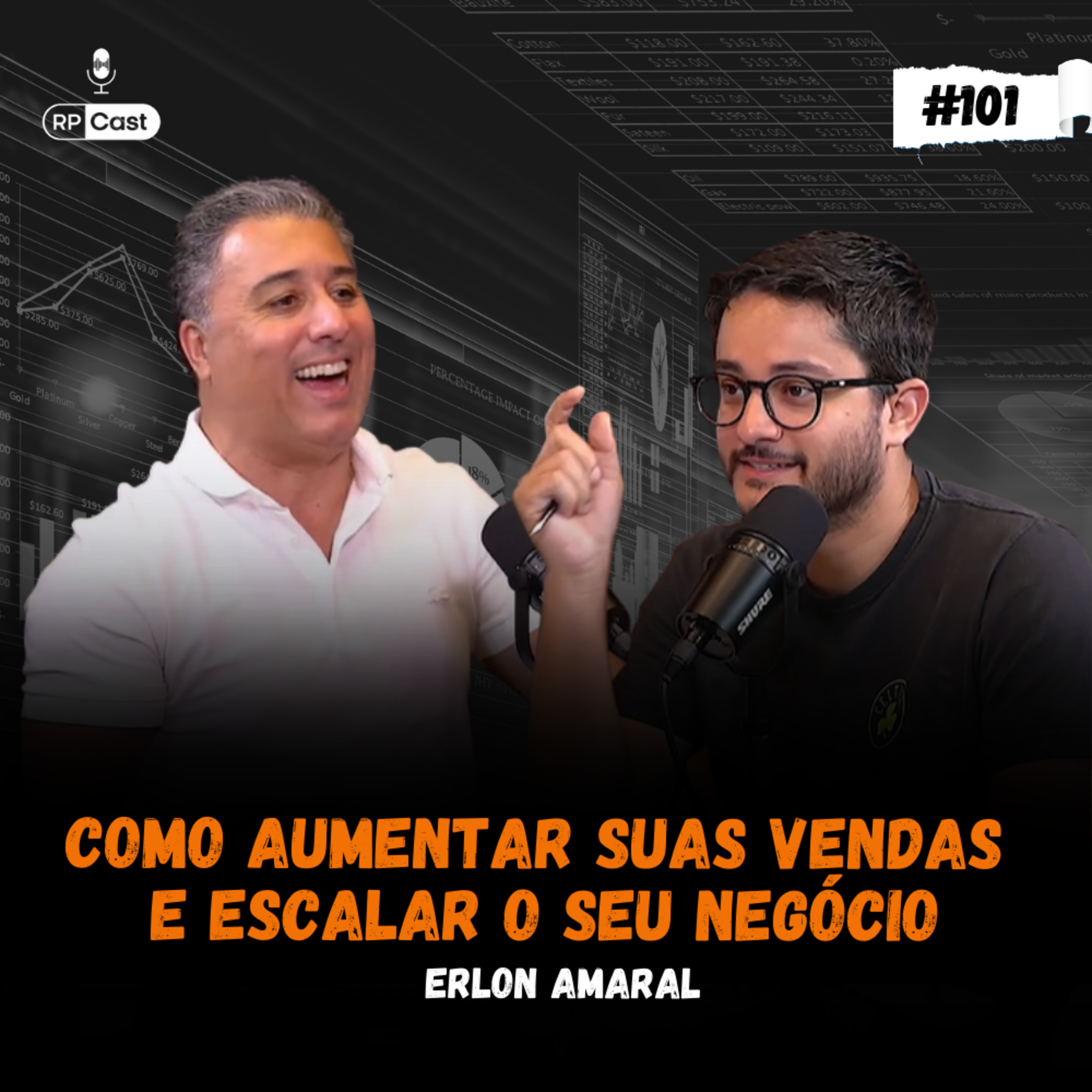 COMO AUMENTAR SUAS VENDAS E ESCALAR O SEU NEGOCIO (ERLON AMARAL) | RP Cast #101 episode artwork