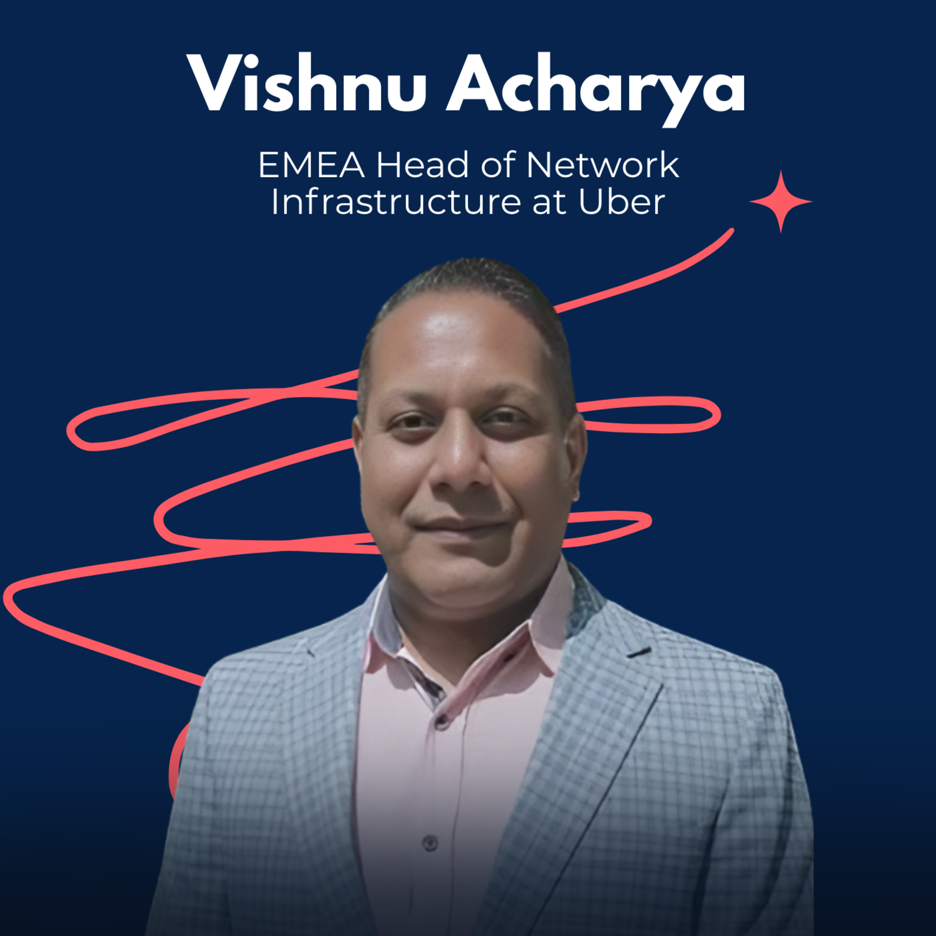 Snippet- Vishnu Acharya, ex-Head of Network Infrastructure EMEA at Uber, Explains How AI is Helping Engineers Cut Through Massive Volumes of Data, And Identify Issues Faster Before They Escalate. episode artwork