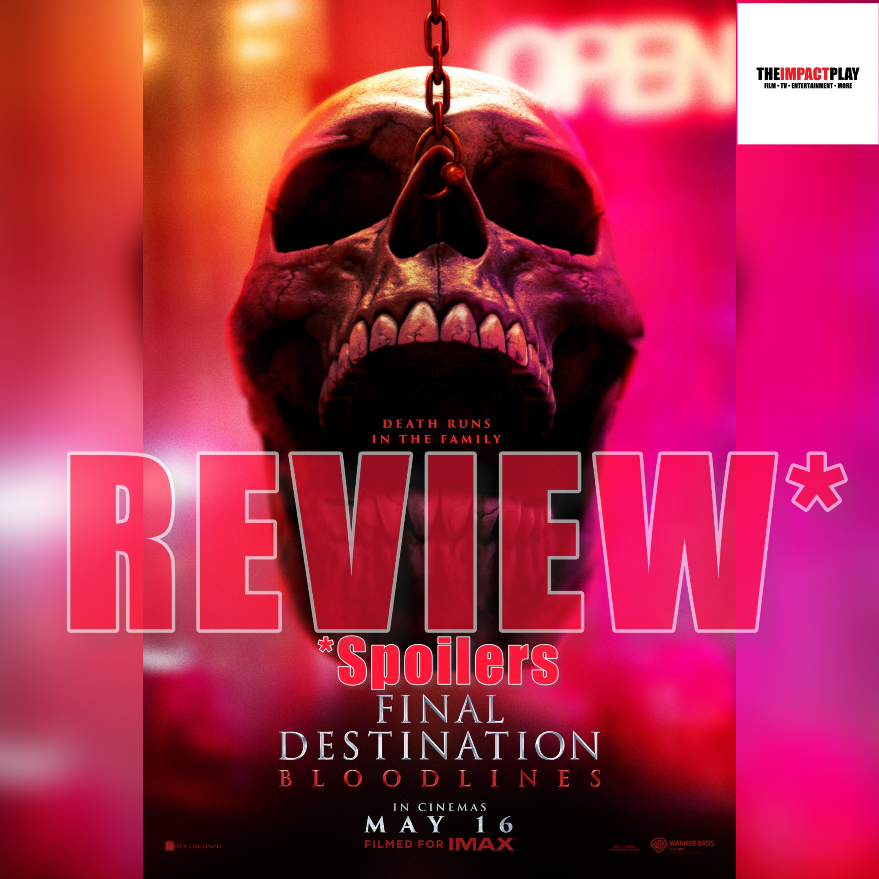 Episode 448: Reviewing Final Destination Bloodlines - Part 2 with Spoilers episode artwork