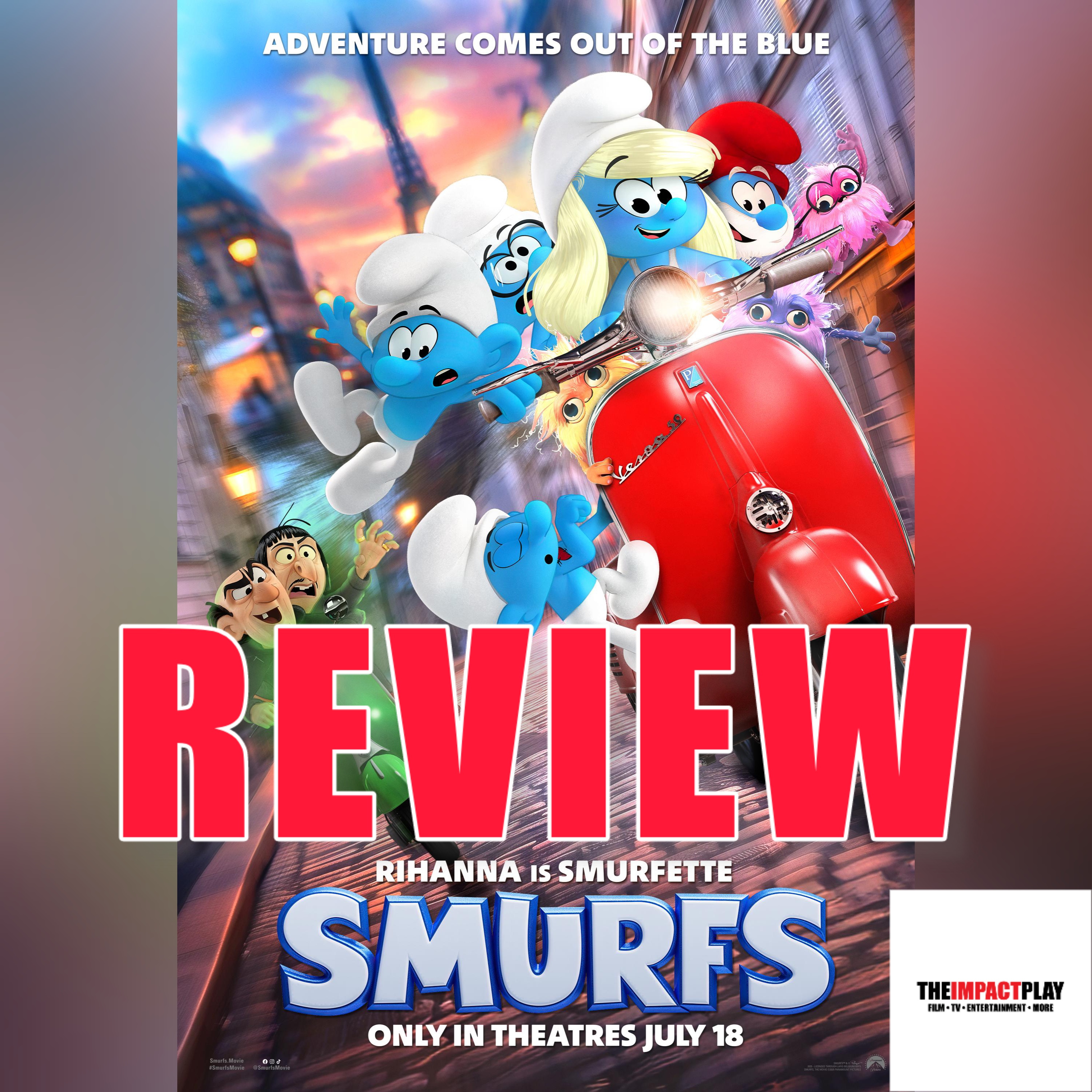 Episode 484: Reviewing Smurfs (2025) episode artwork