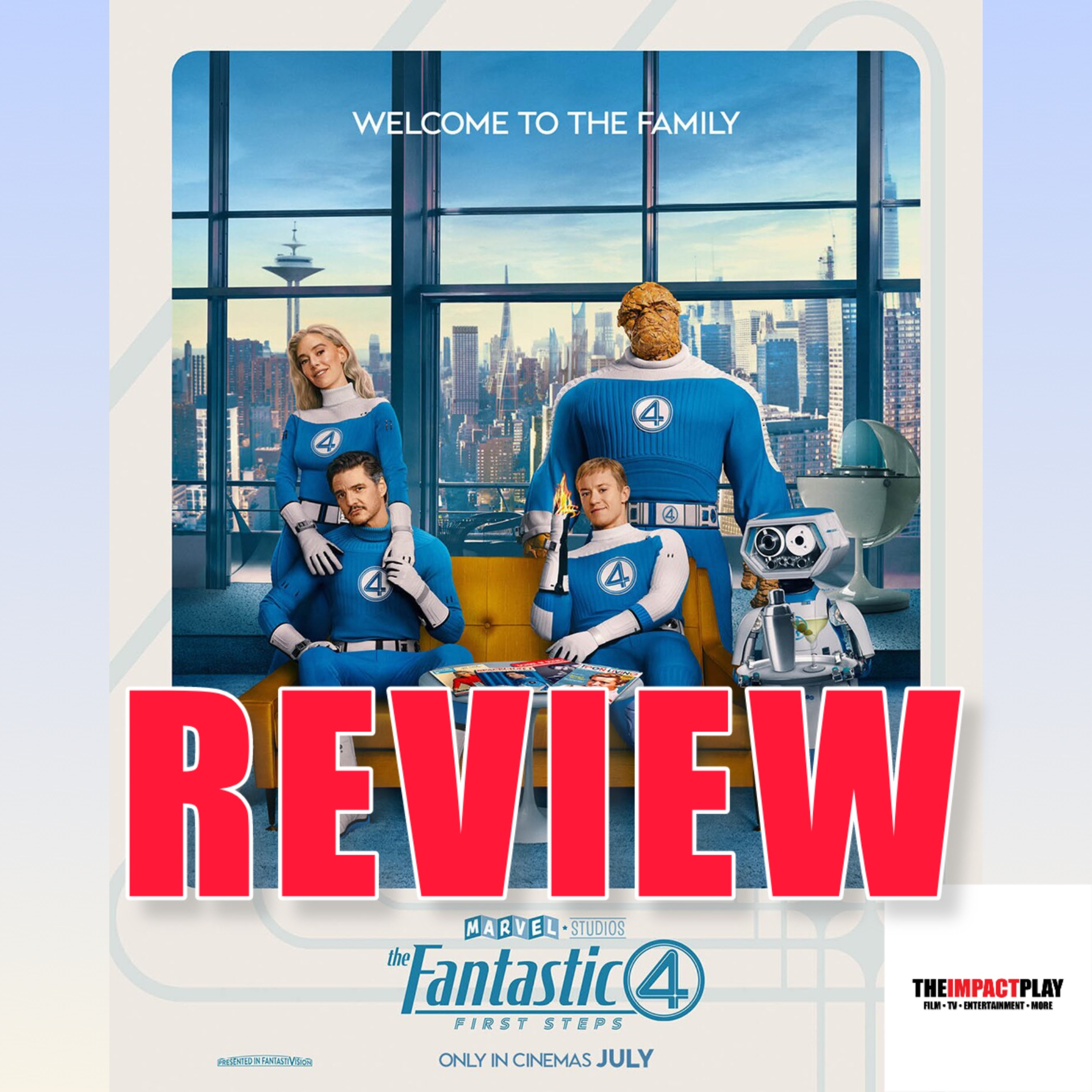 Episode 487: Reviewing The Fantastic Four: First Steps by Matt Shakman | Spoiler Free episode artwork