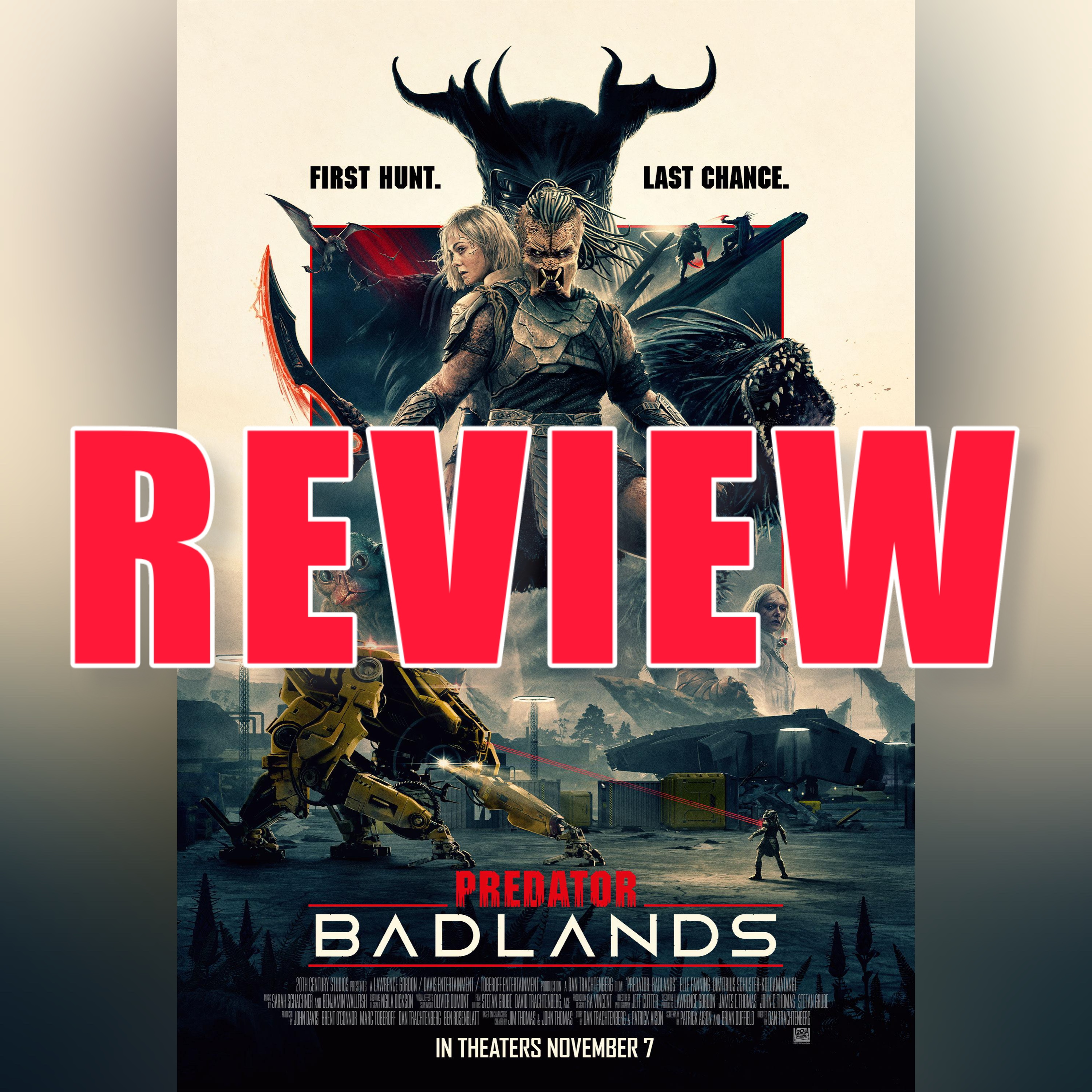 Episode 530: Predator: Badlands Movie Review episode artwork