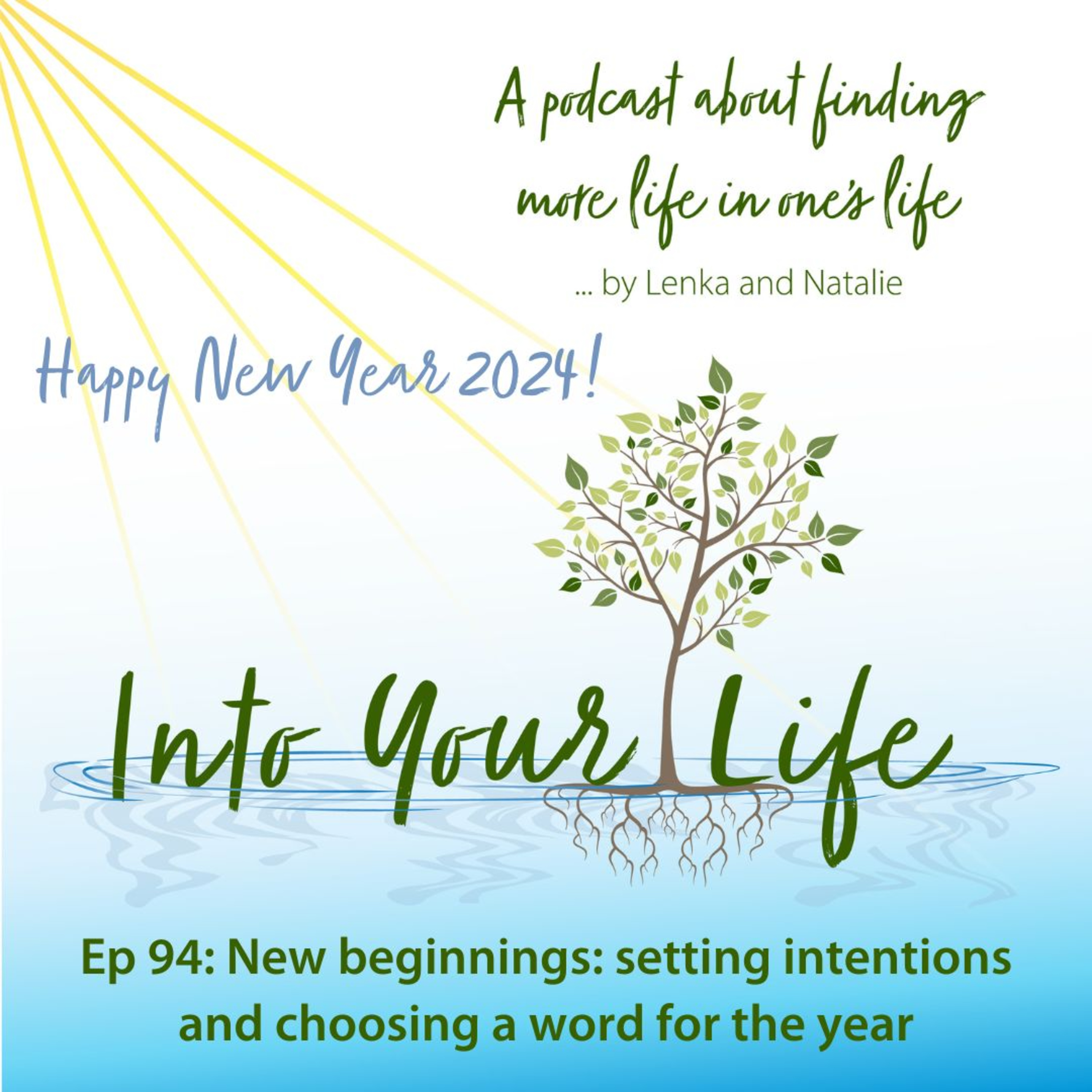 New beginnings: setting intentions and choosing a word for the year | Ep 94 episode artwork