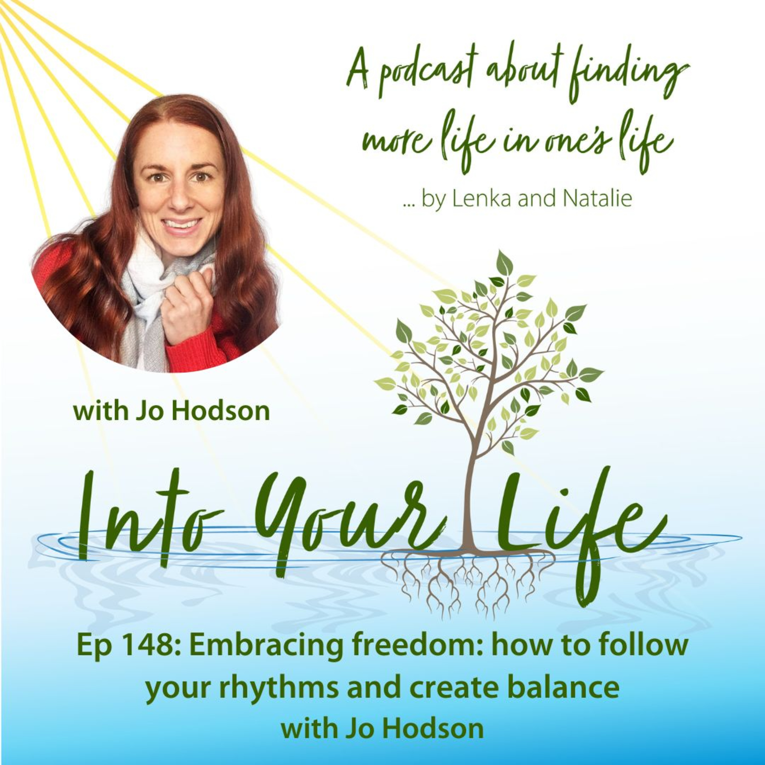 Embracing freedom: how to follow your rhythms and create balance with Jo Hodson | Ep 148 episode artwork