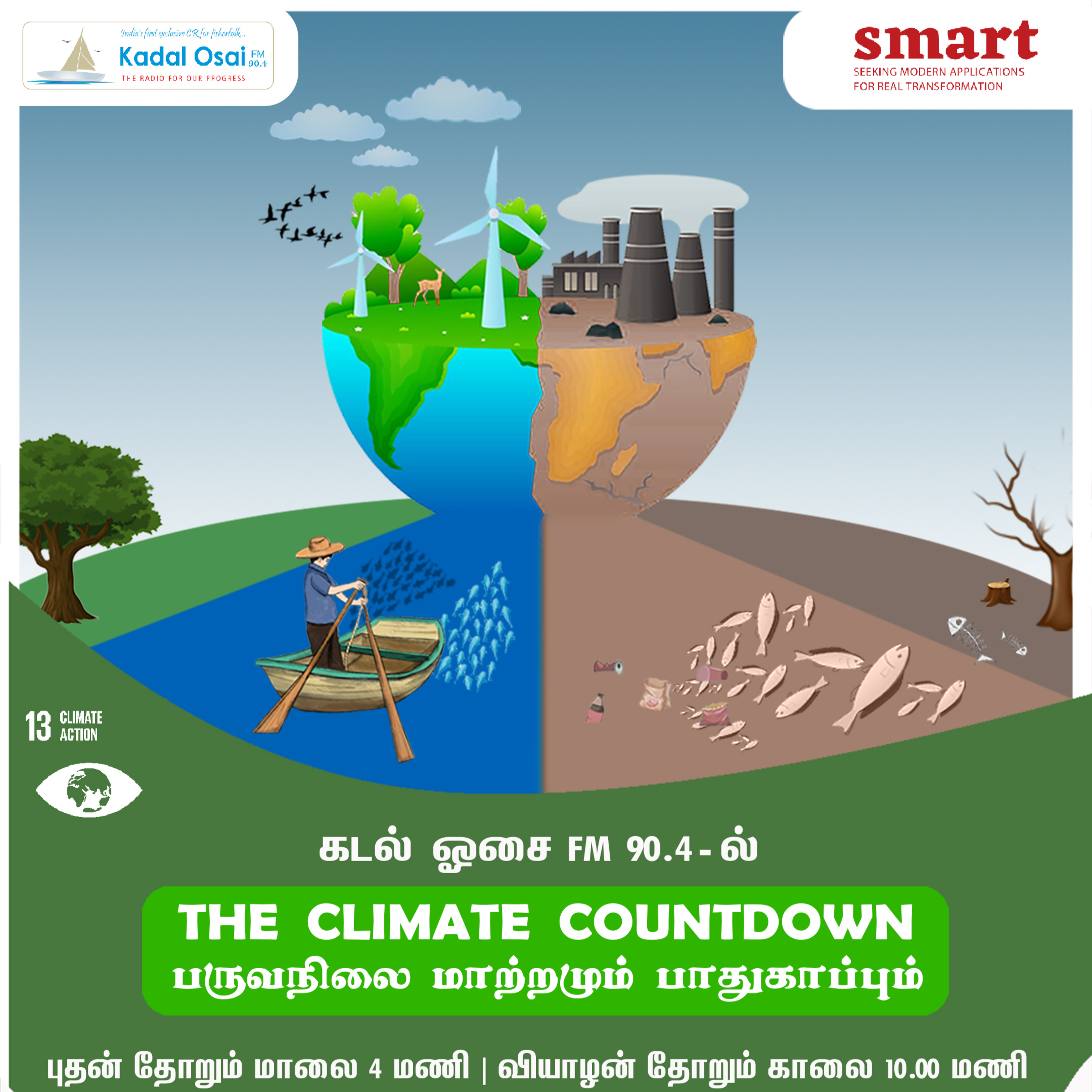 Episode 06 | The Climate Countdown - பருவநிலை மாற்றமும் பாதுகாப்பும் episode artwork
