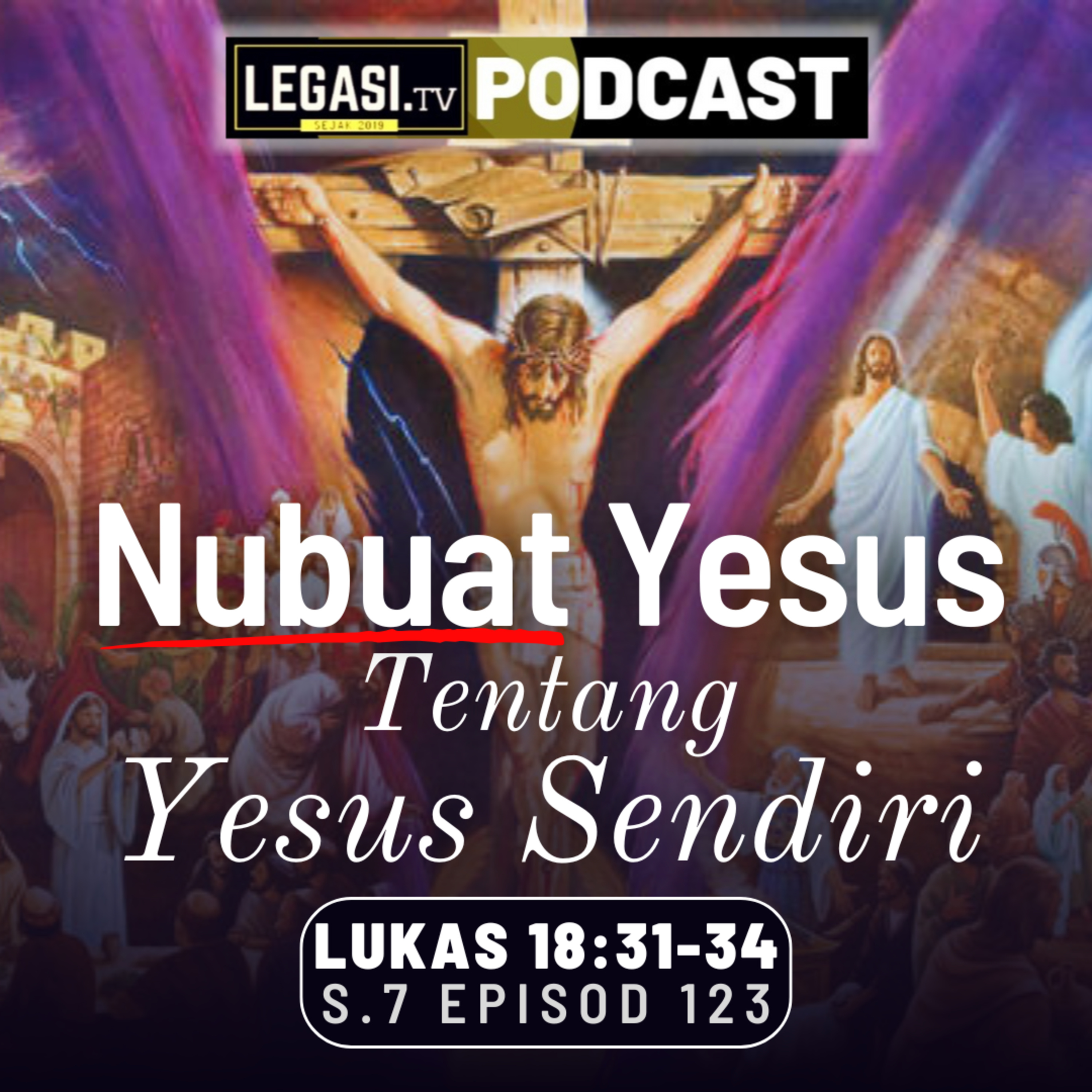 Lukas 18:31-34 Nubuat Yesus Mesias Tentang Diri-Nya Sendiri  episode artwork