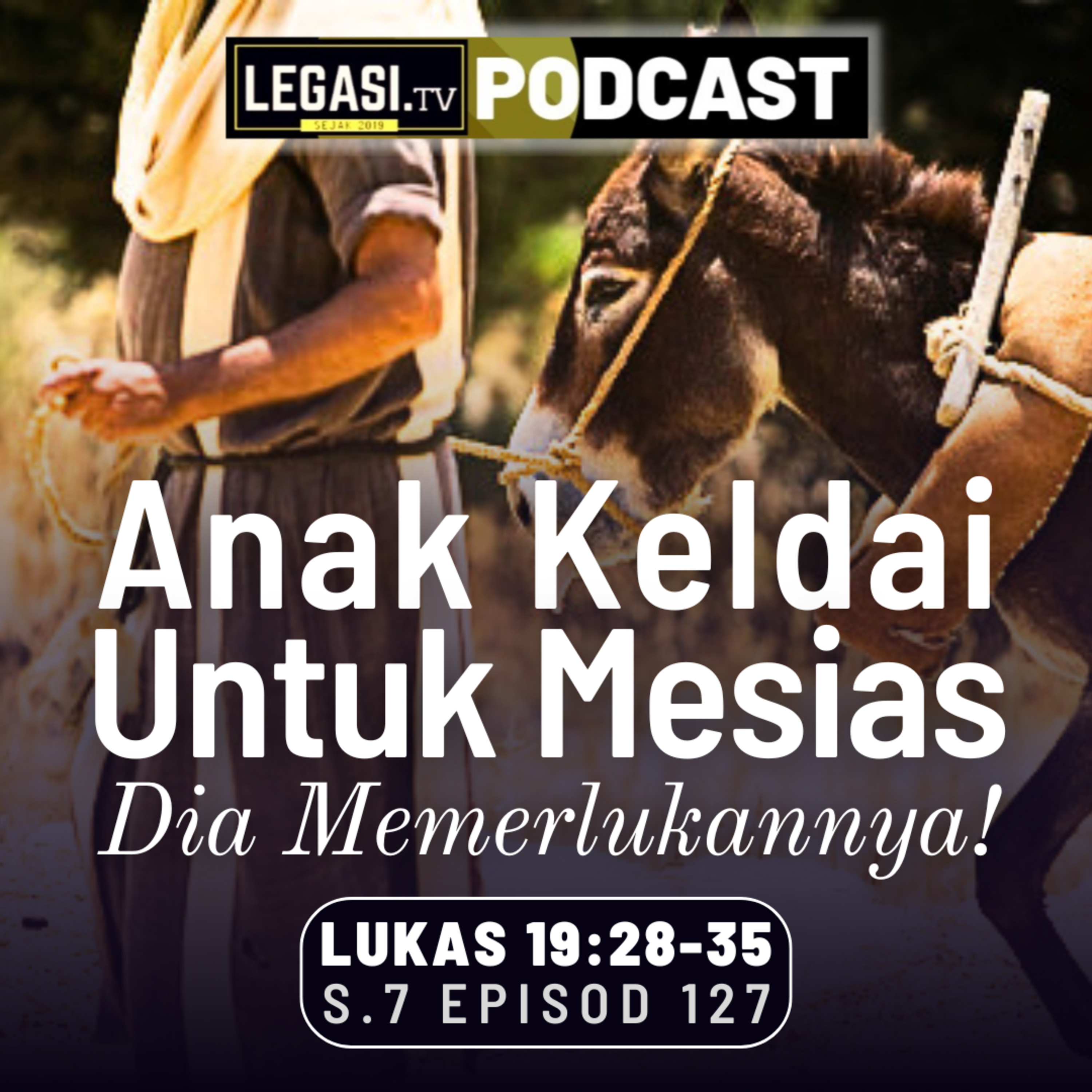 Lukas 19:28-35 Anak Keldai Untuk Mesias Raja - Dia Memerlukannya!  episode artwork