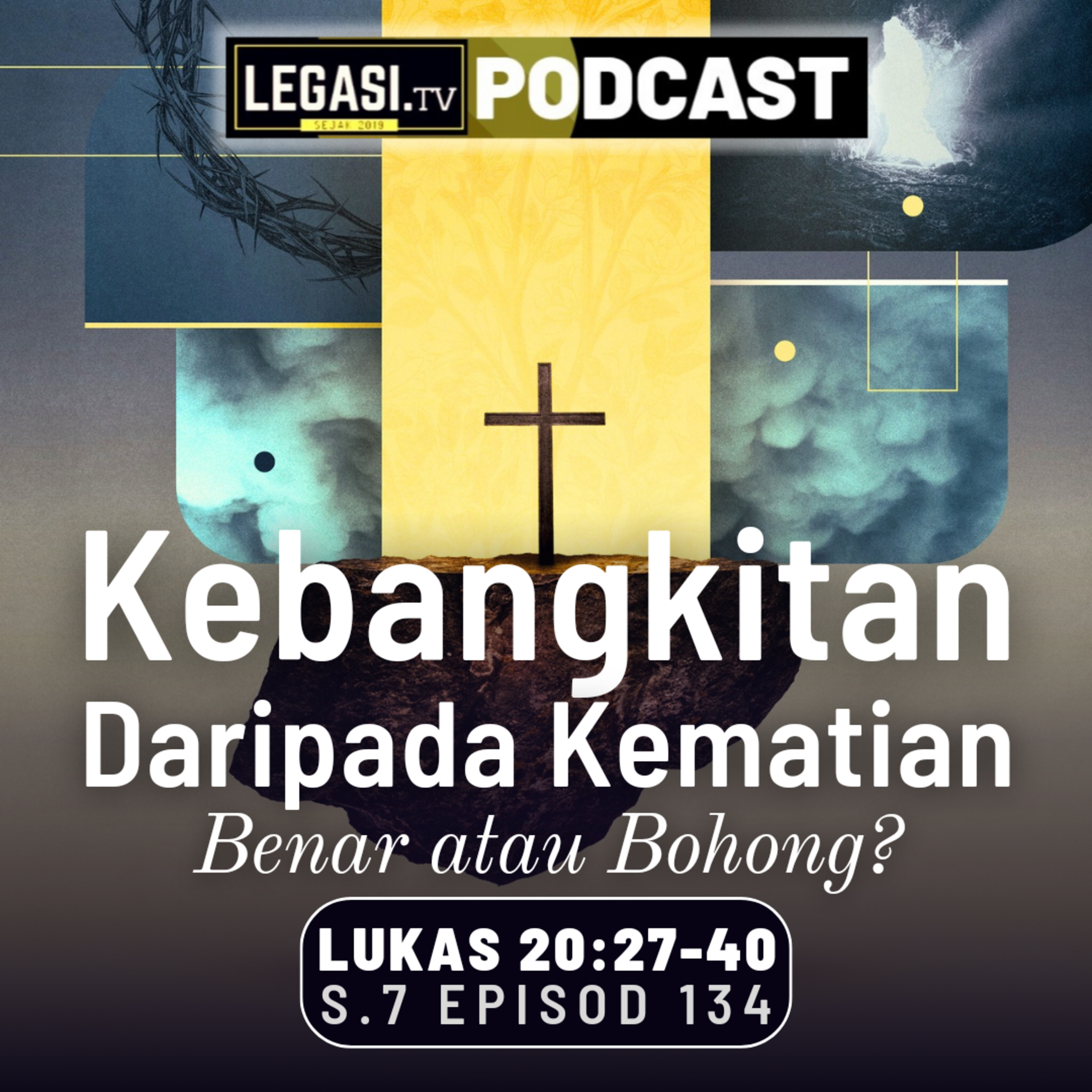 Lukas 20:27-40 Yesus Mesias Membuktikan Bahawa Doktrin Kebangkitan Daripada Kematian Benar!  episode artwork