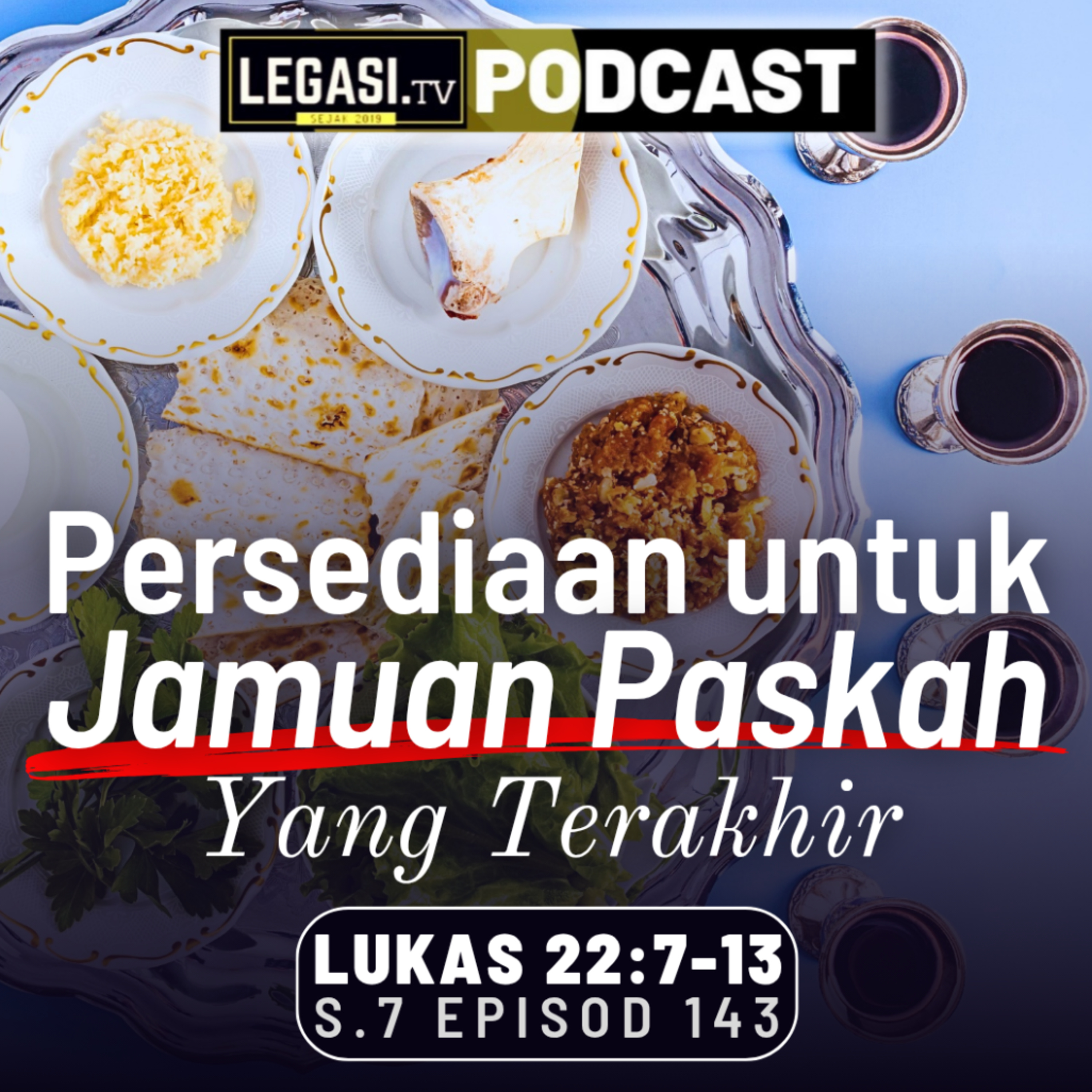 Lukas 22:7-13 Persediaan Yesus Mesias untuk Menyambut Perjamuan Paskah Yang Terakhir episode artwork
