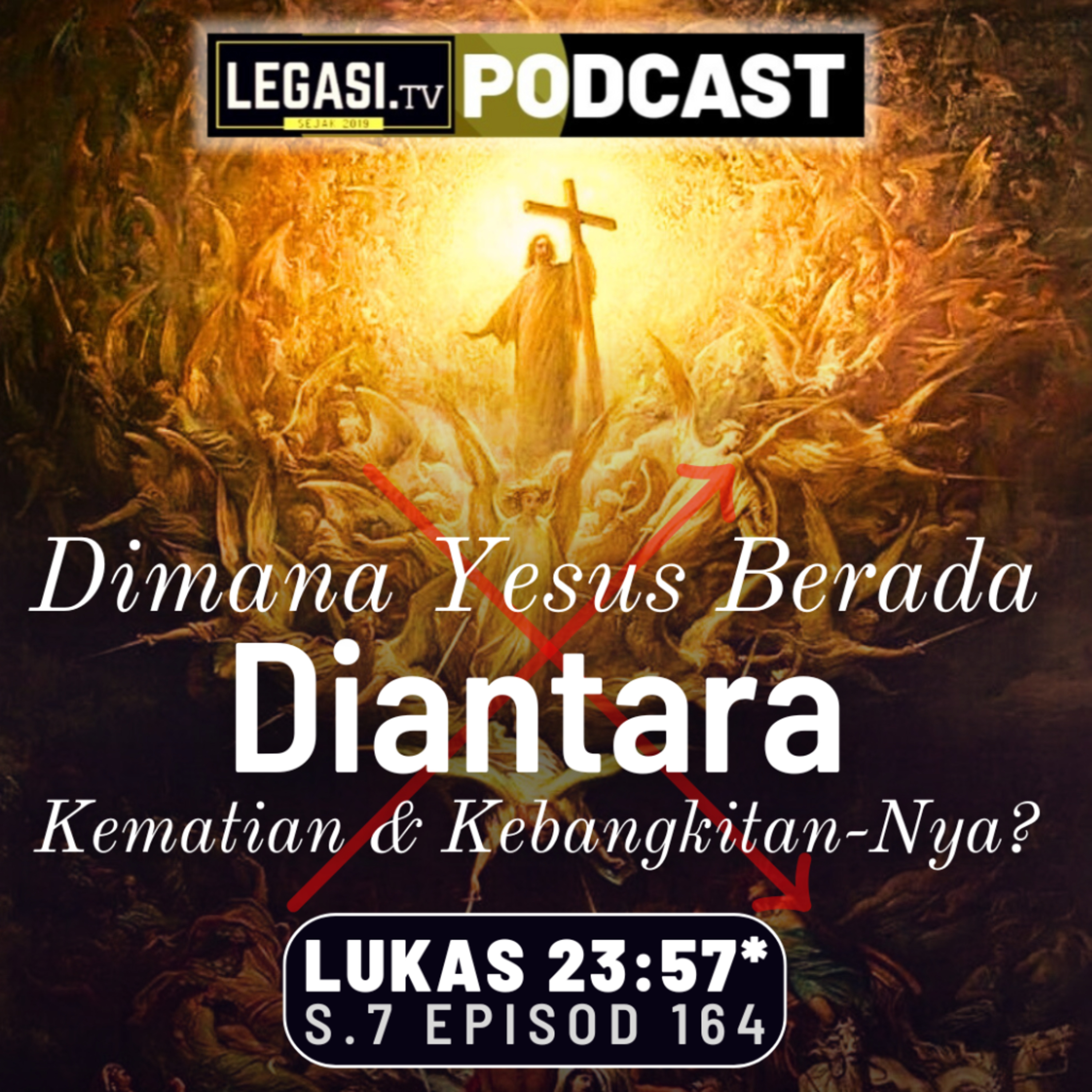 Lukas 23:57 Dimana Yesus Mesias Berada Diantara Kematian dan Kebangkitan-Nya?  episode artwork