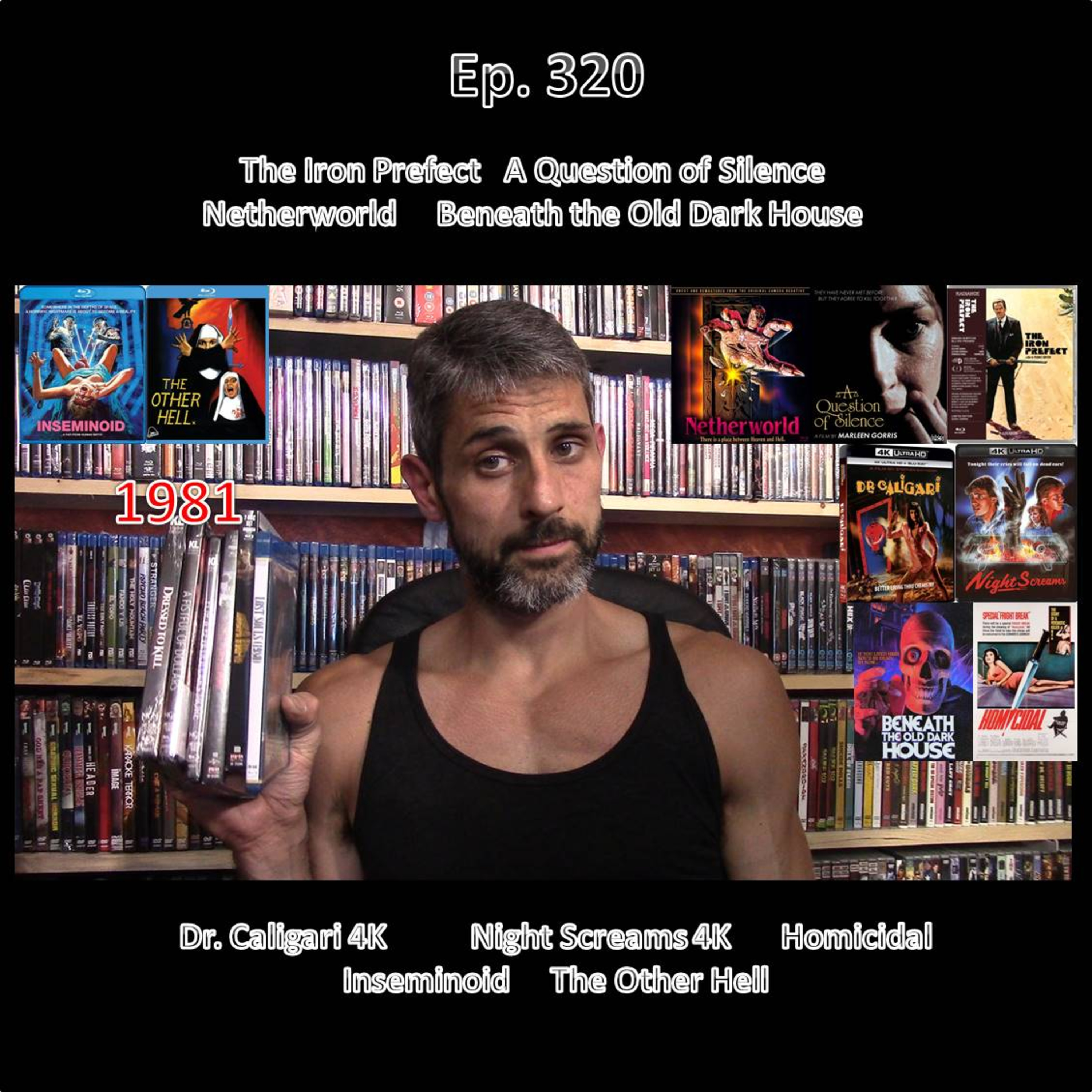 Mrparka's Weekly Reviews and Update Week 320 (07.01.2023) Iron Prefect, Dr. Caligari 4K, Night Screams 4K