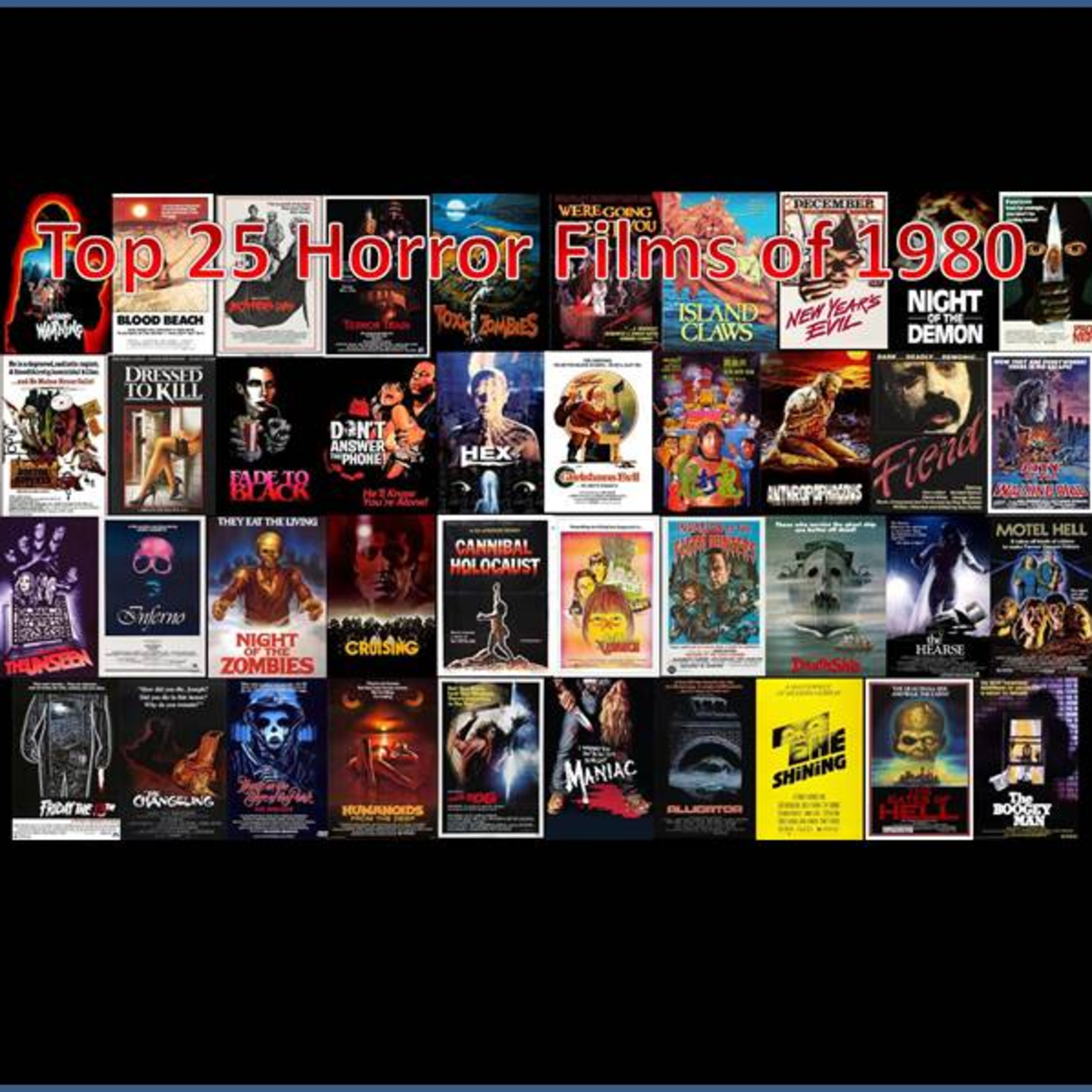 A Year in Review: Top 25 Horror Films of 1980 (Video Essay by MrParka)