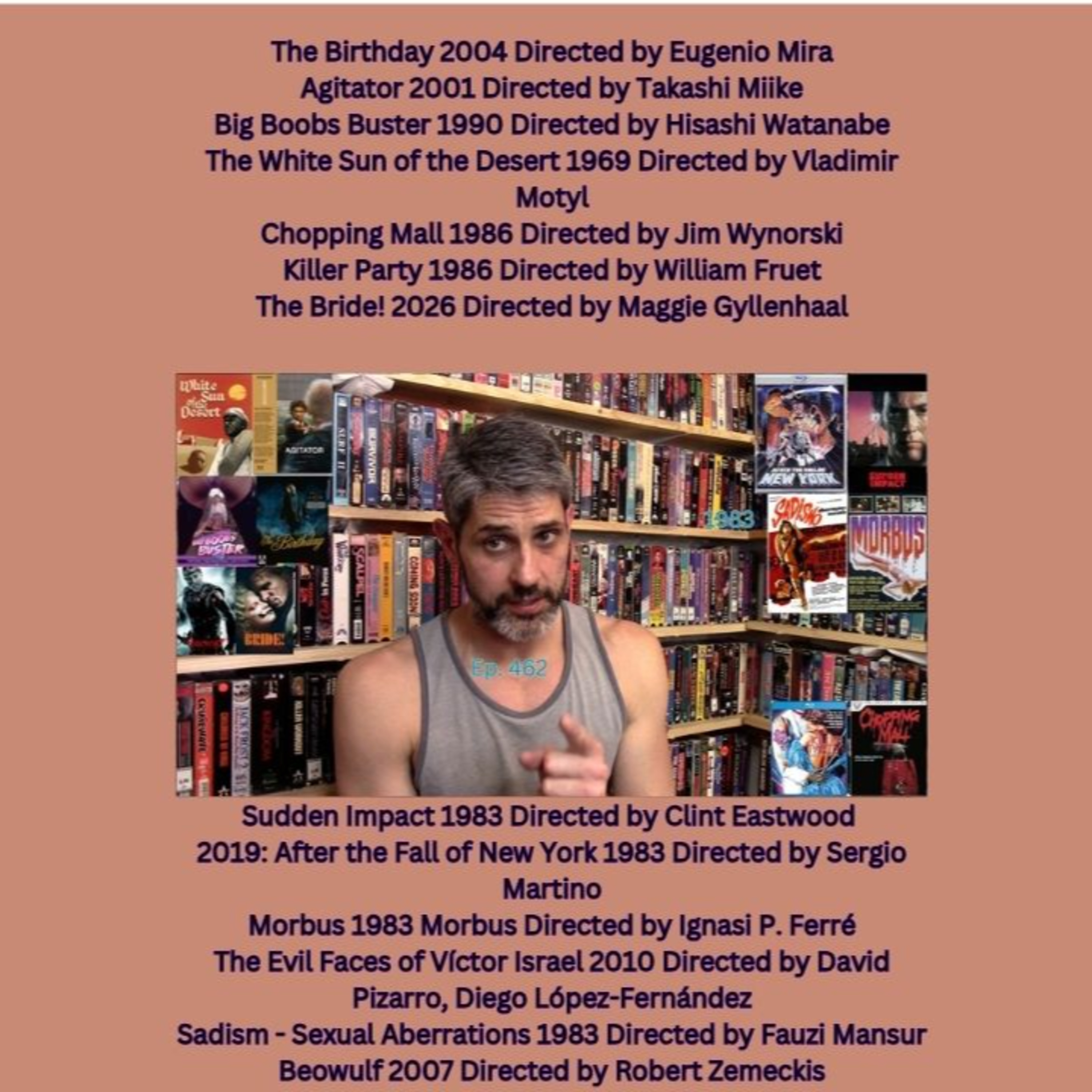 Mrparka's Weekly Reviews and Update Week 462 (03.21.2026) (Birthday 4K, Agitator Blu-Ray) episode artwork