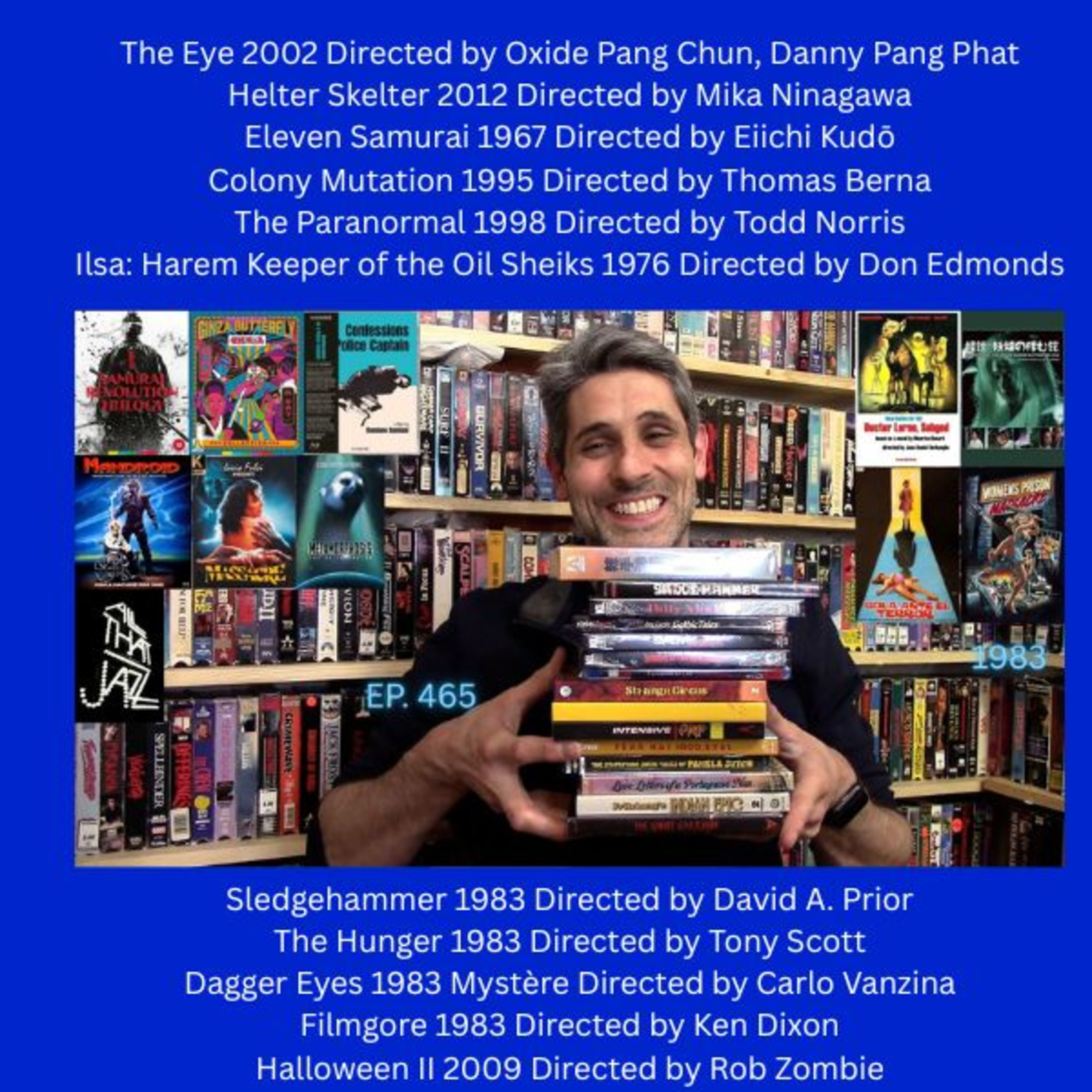 Mrparka's Weekly Reviews and Update Week 466 (04.18.2026) (The Eye 4K, Paranormal, Ilsa) episode artwork