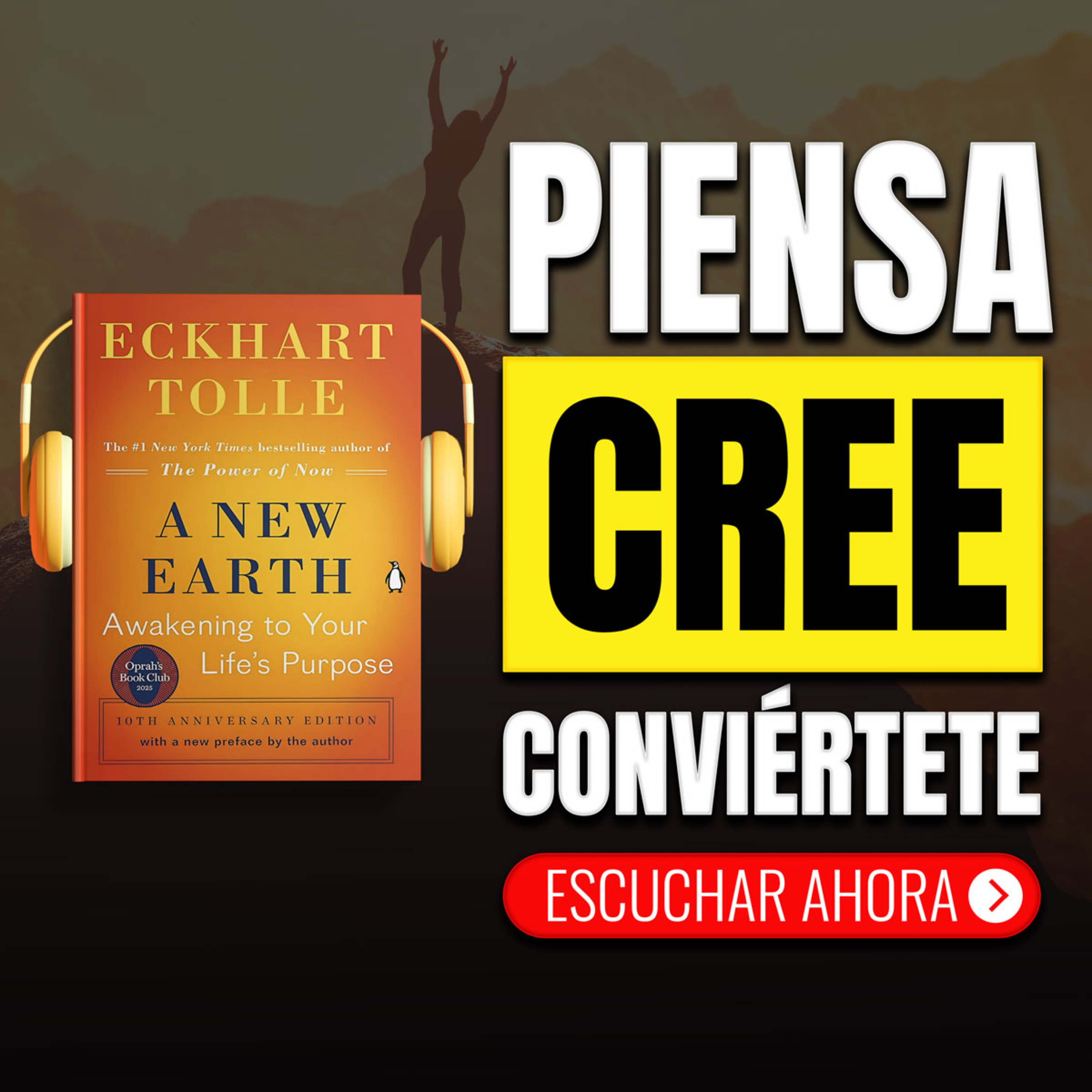🌍 ECKHART TOLLE 🌸 Una Nueva Tierra 🌟 La Sabiduría Que Despierta Tu Consciencia 🔥 RESUMEN 📖 episode artwork