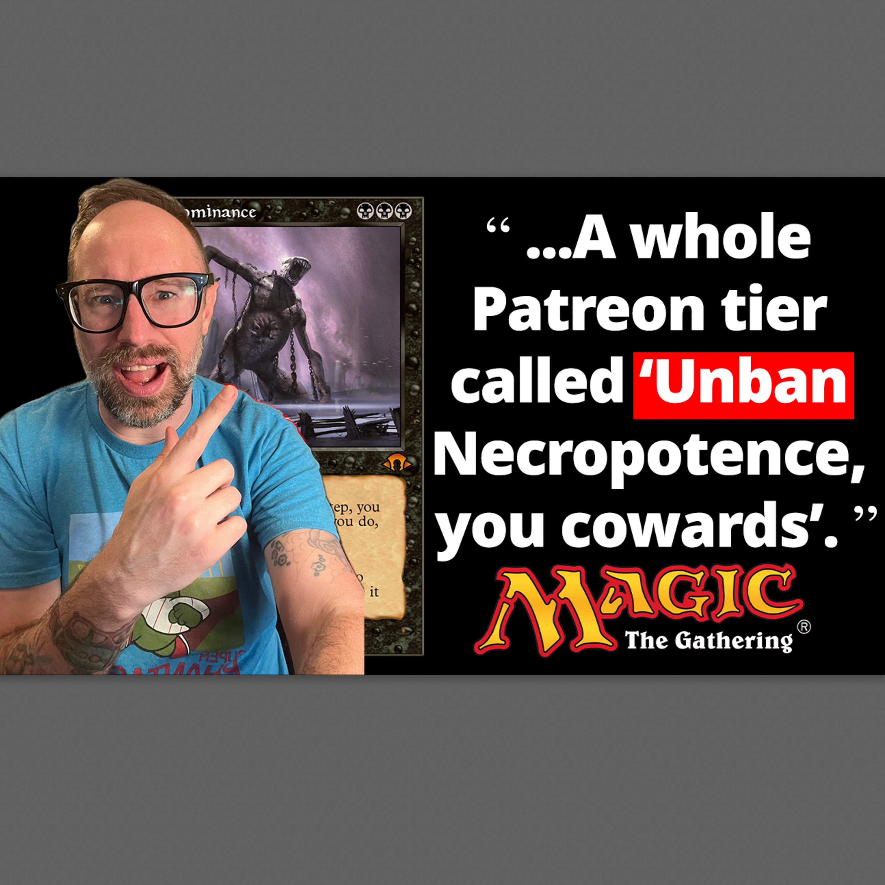 [Video] NEW NECROPOTENCE from Modern Horizons 3 proves that Old Necropotence from ICE AGE would be fine. episode artwork