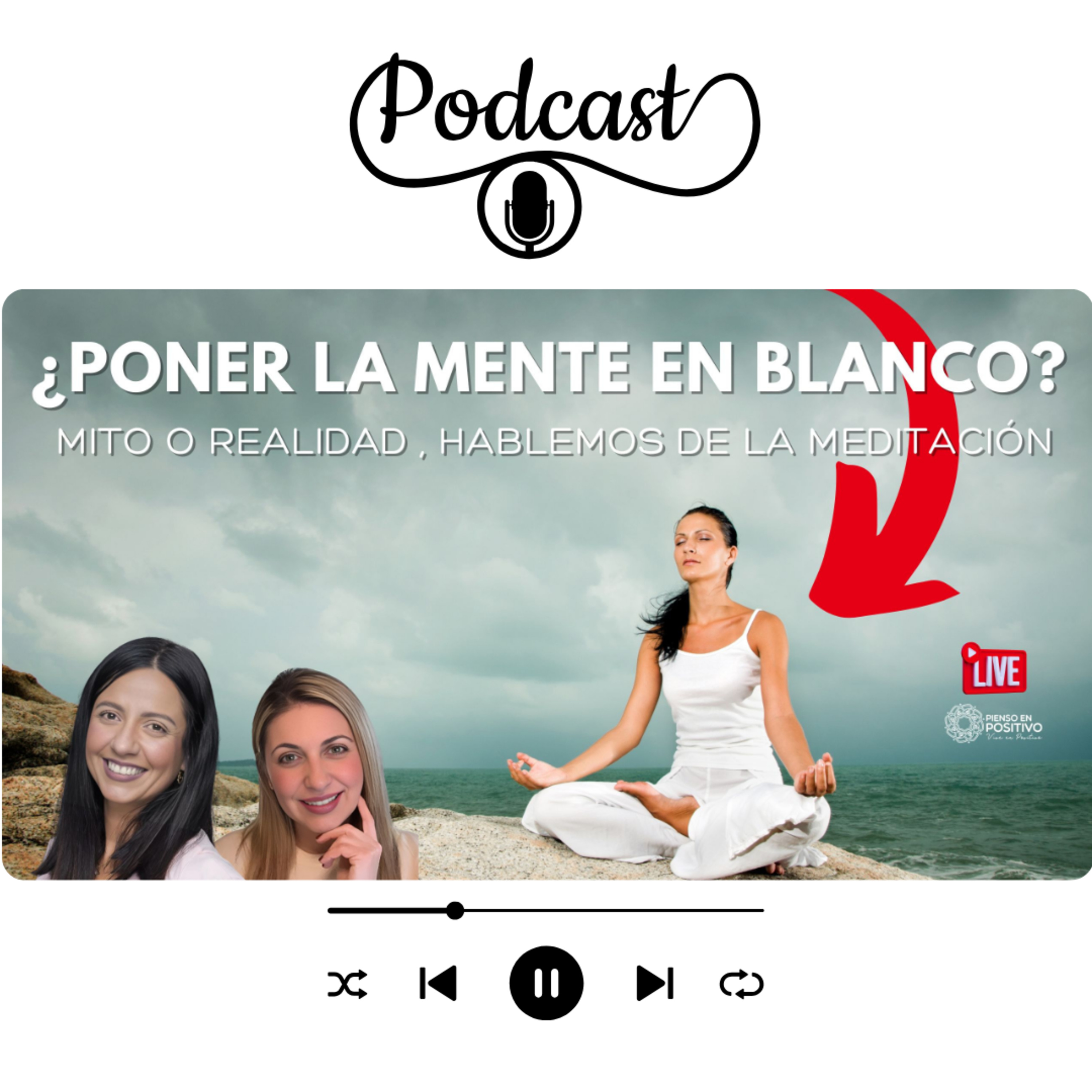 ¿Poner la mente en blanco? Mito o Realidad , hablemos de la meditación 🧘🏻‍♀️ episode artwork