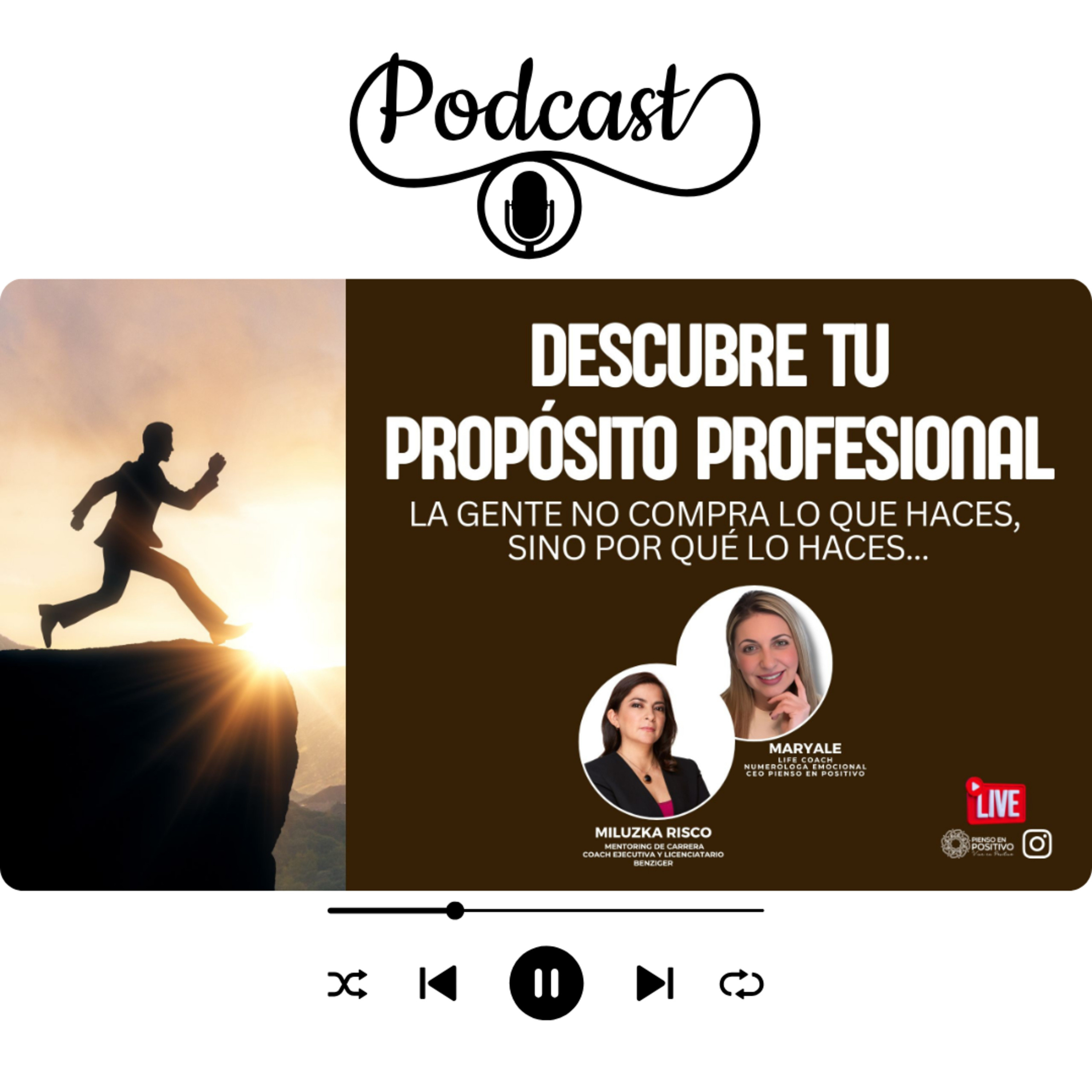 Descubre tu Propósito Profesional. La gente no compra lo que haces, sino por qué lo haces... 🧐 episode artwork