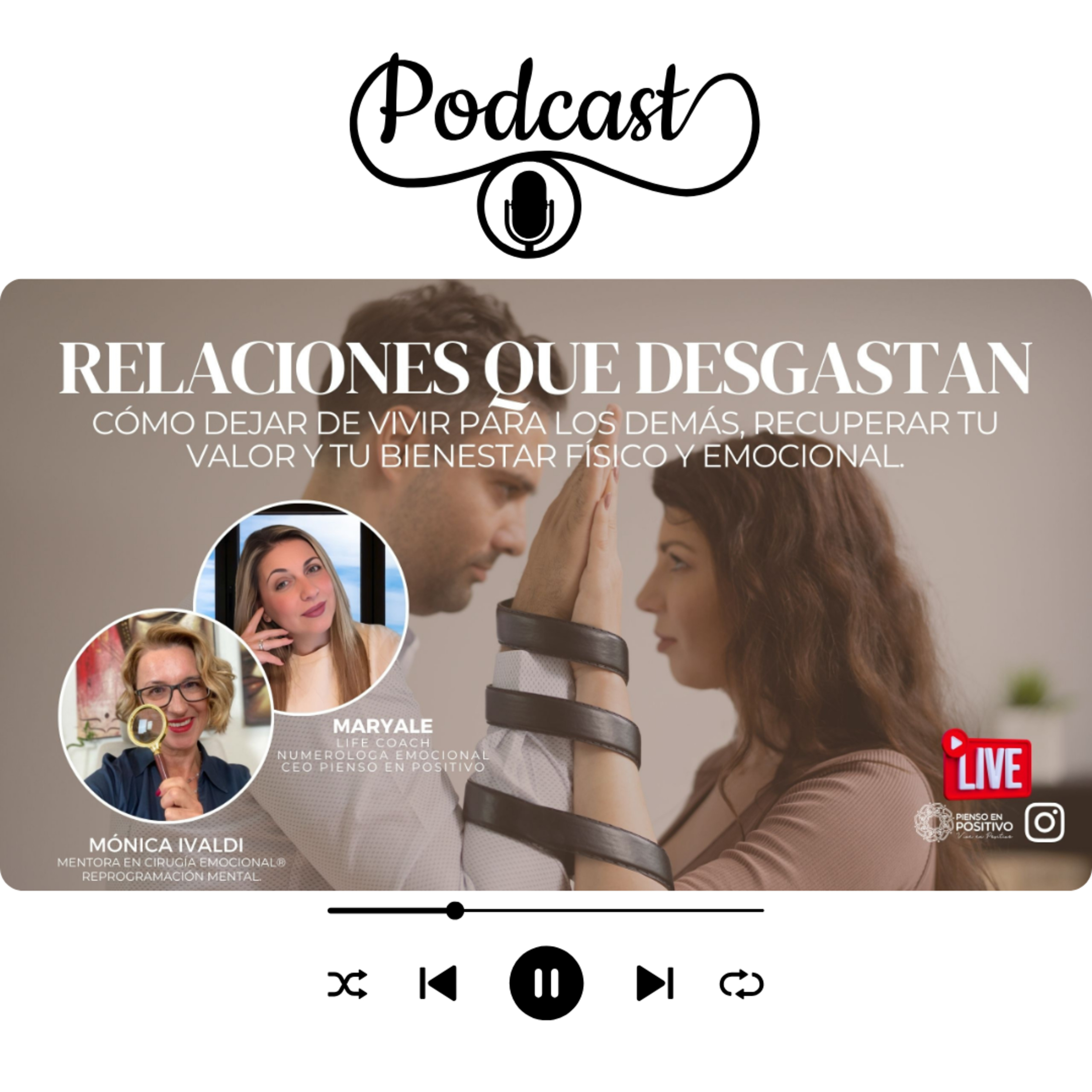 Relaciones que desgastan cómo dejar de vivir para los demás... 🙏🏻✨ episode artwork