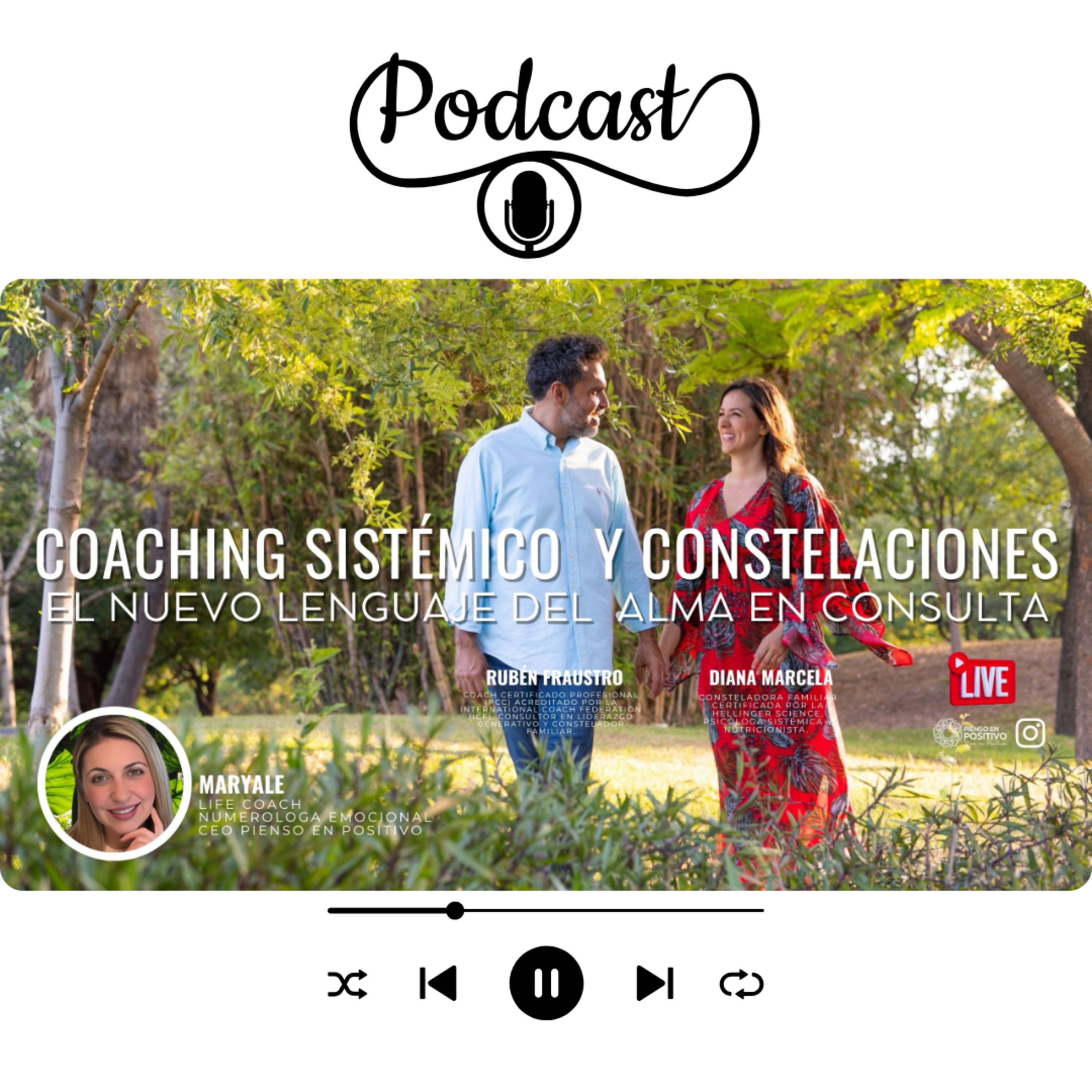 Coaching sistémico y constelaciones el nuevo lenguaje del alma ✨✨✨en consulta  episode artwork