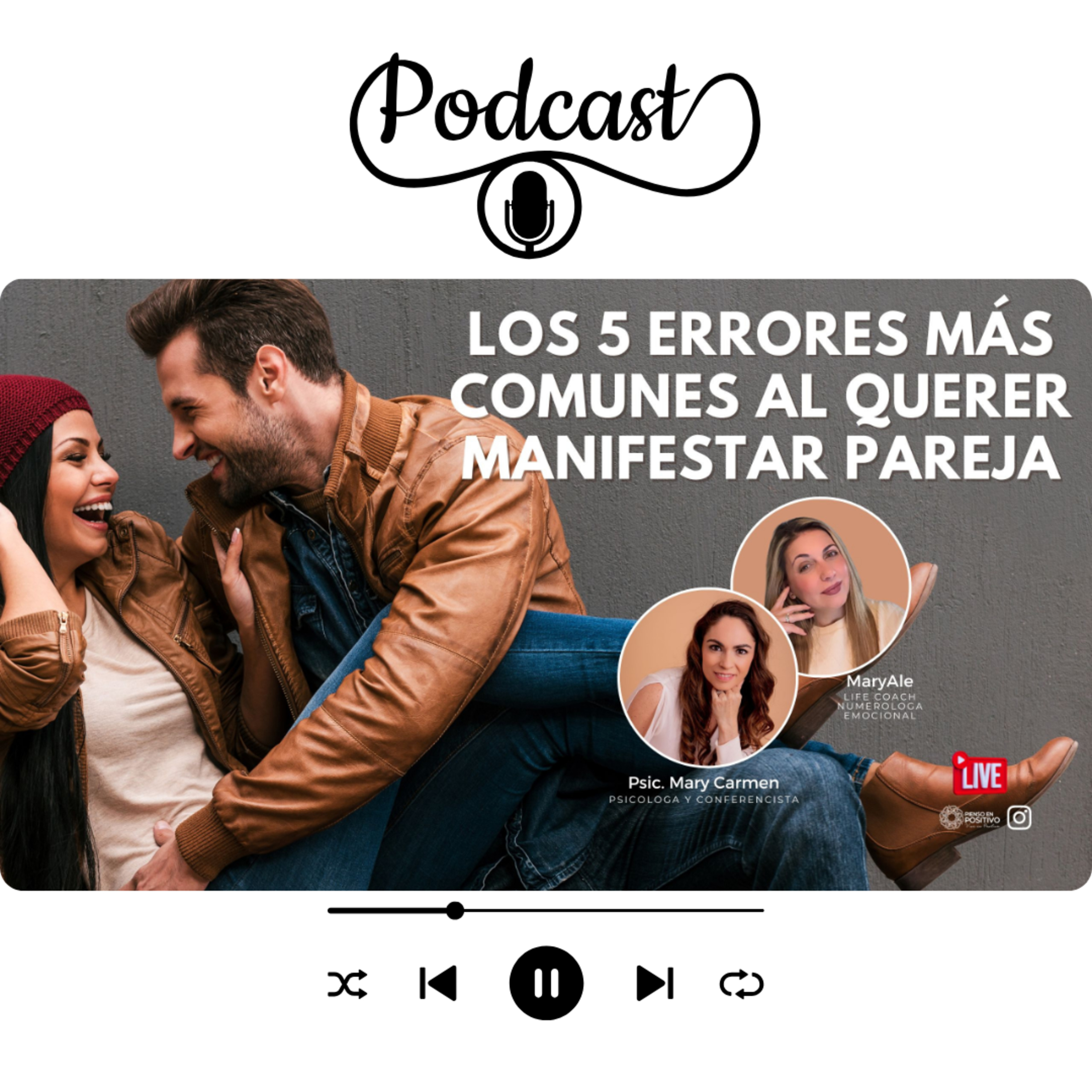 Los 5 errores más comunes al querer manifestar pareja❤️💔❤️‍🩹 episode artwork