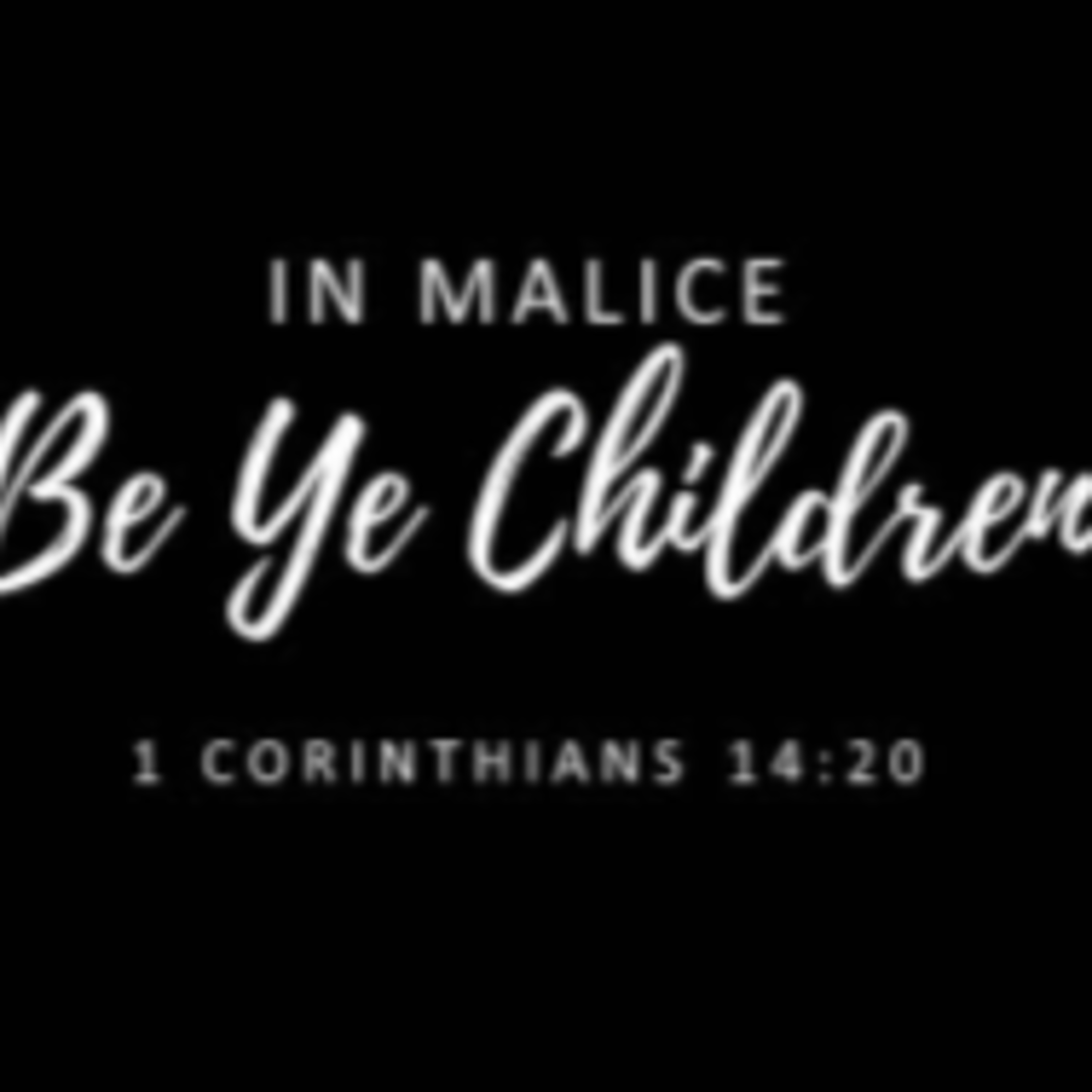"In Malice Be Ye Children" 7/9/23 PM episode artwork