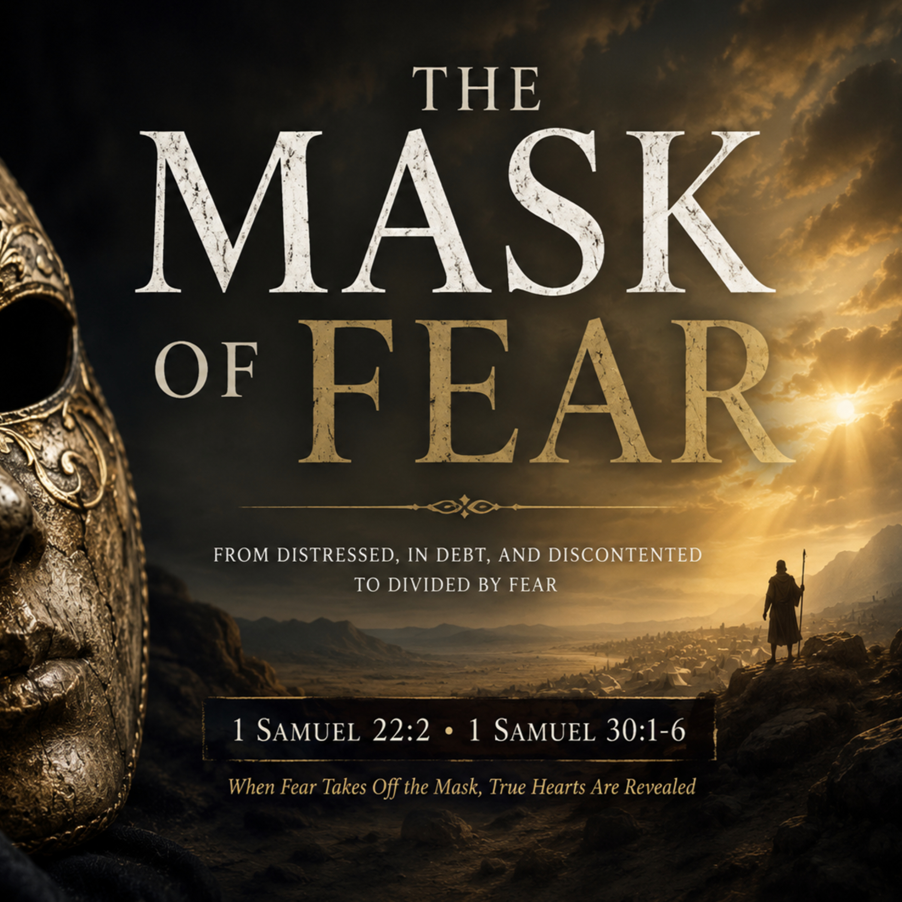"The Mask of Fear" 5/31/26 AM episode artwork