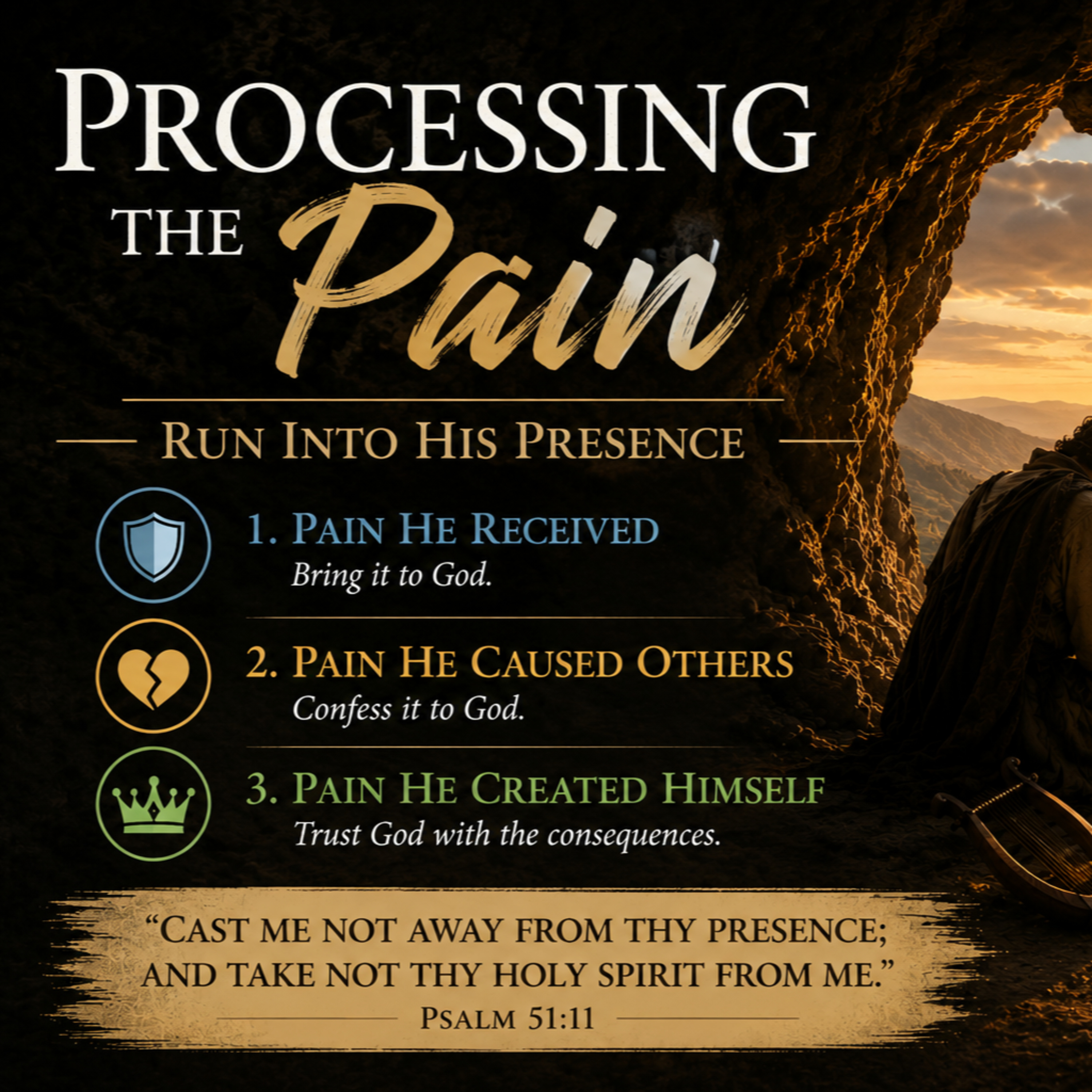 "Processing the Pain, Run Into His Presence" 6/7/26 PM episode artwork