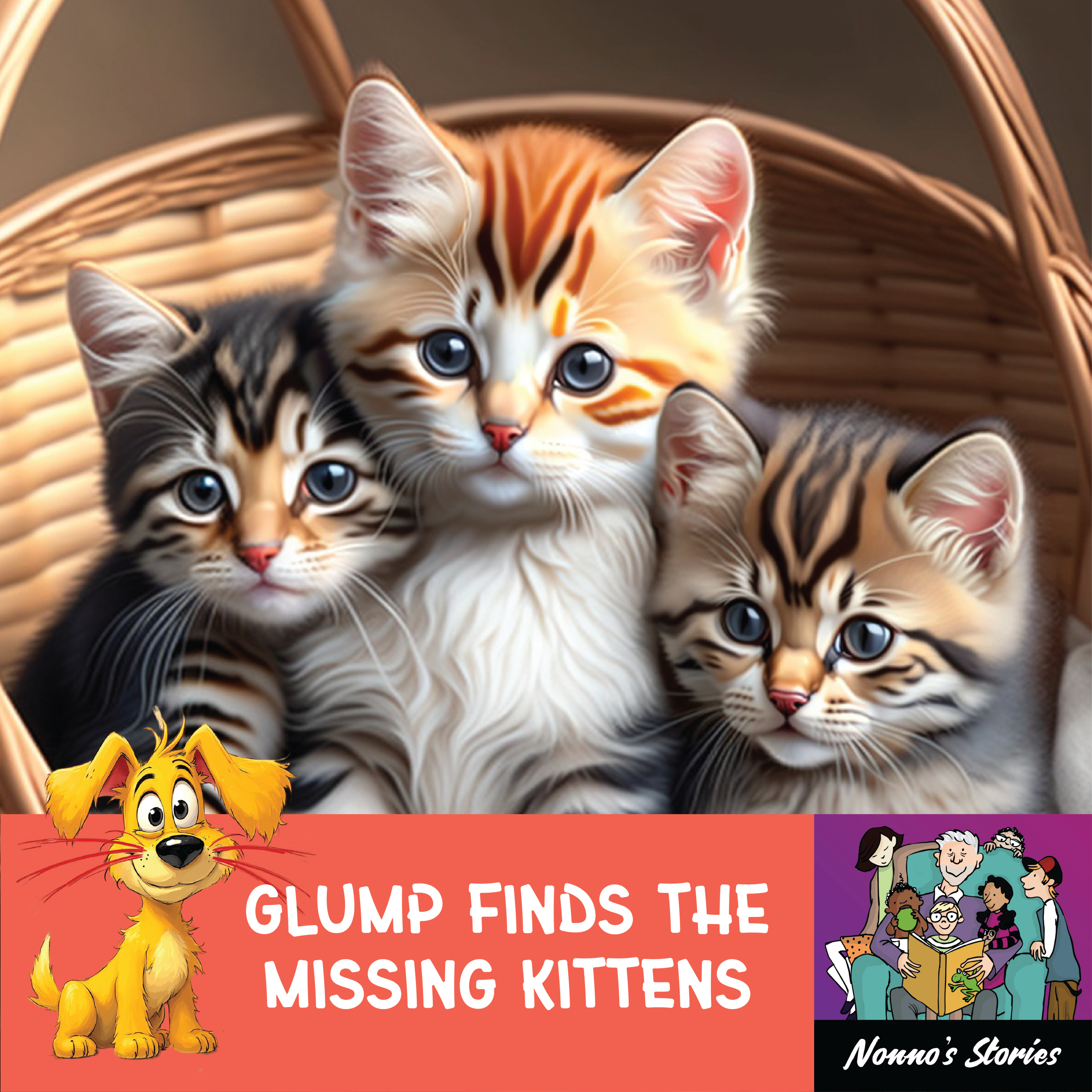 Glump finds the missing kittens episode artwork