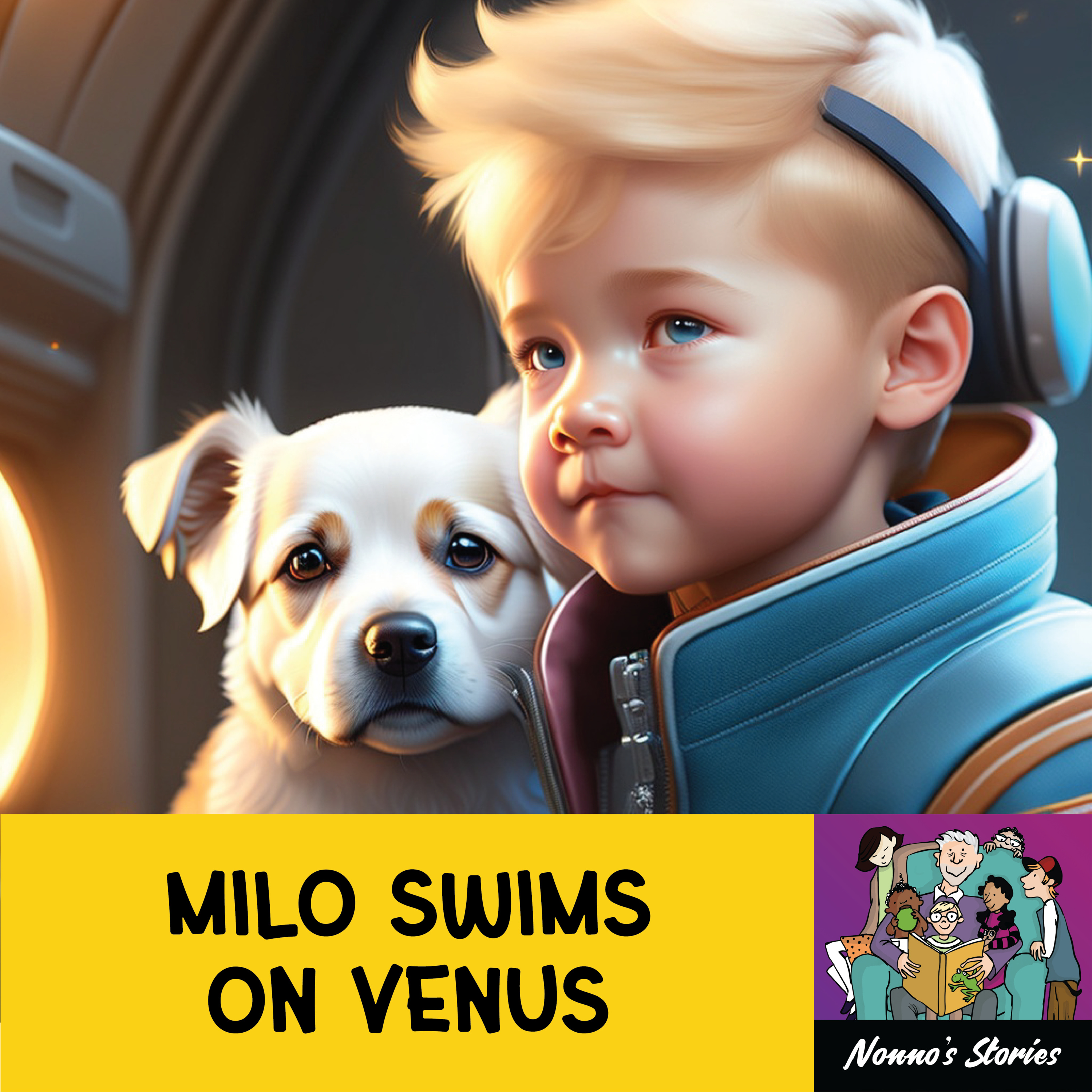 Milo swims on Venus episode artwork
