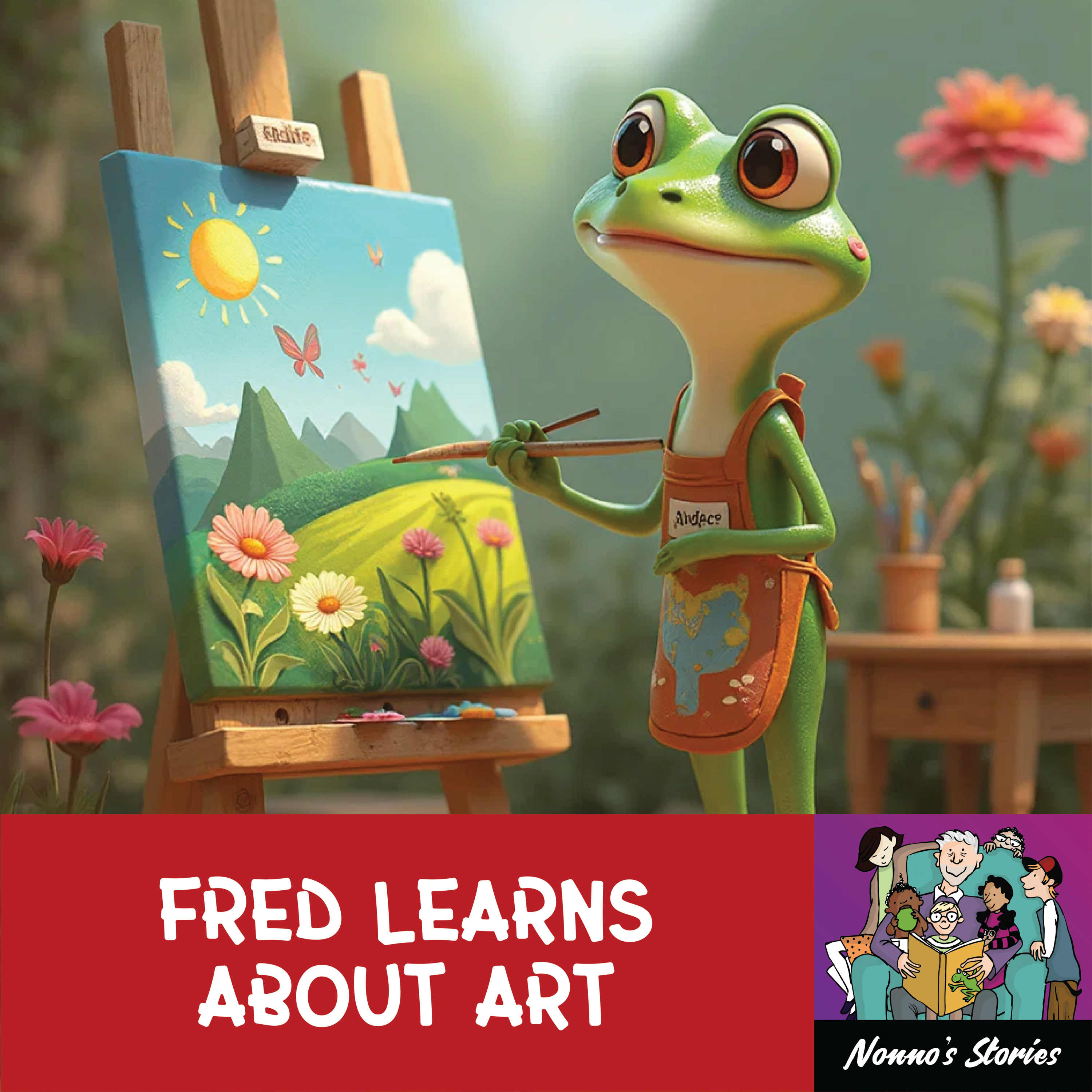 Fred learns about Art episode artwork