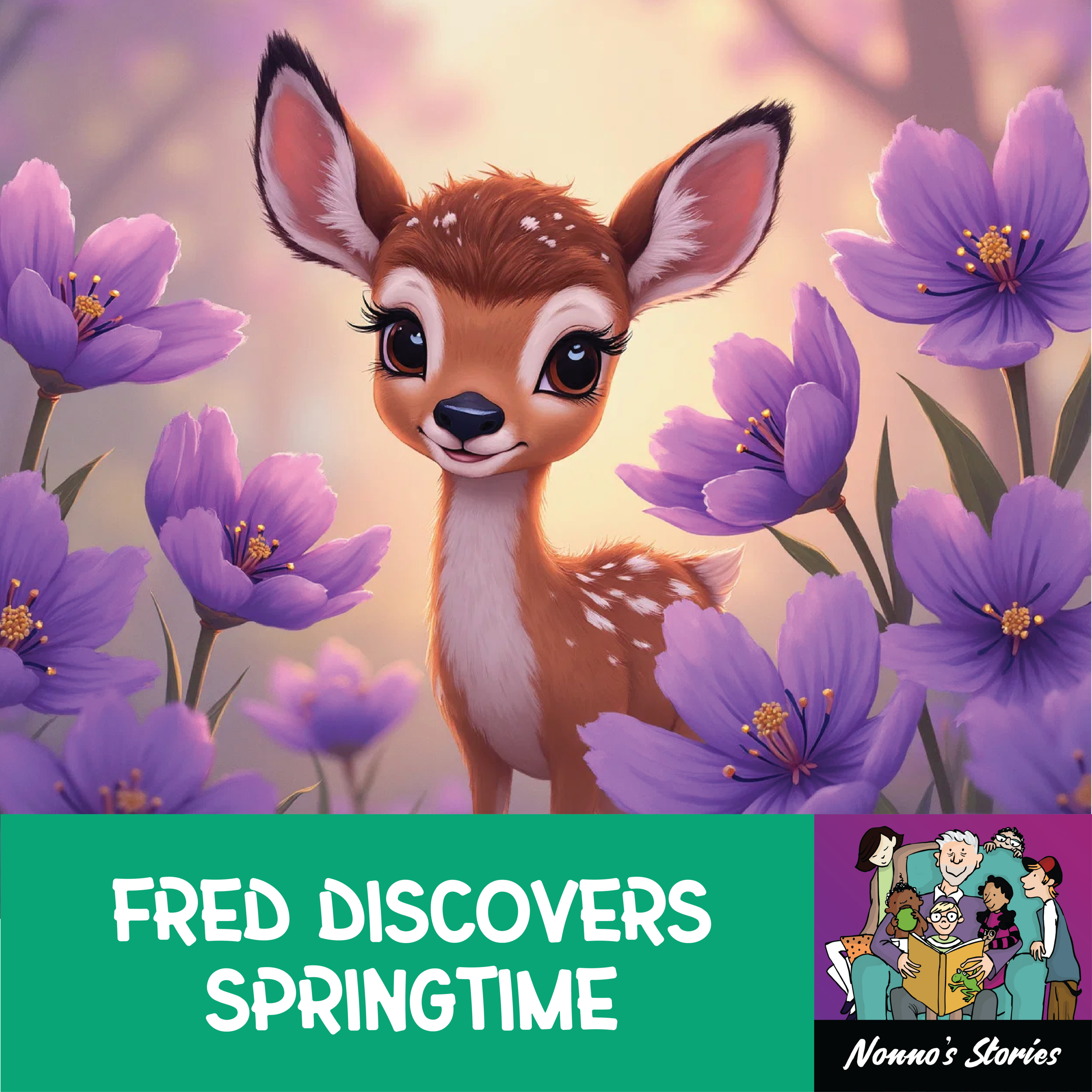 Fred discovers Springtime episode artwork