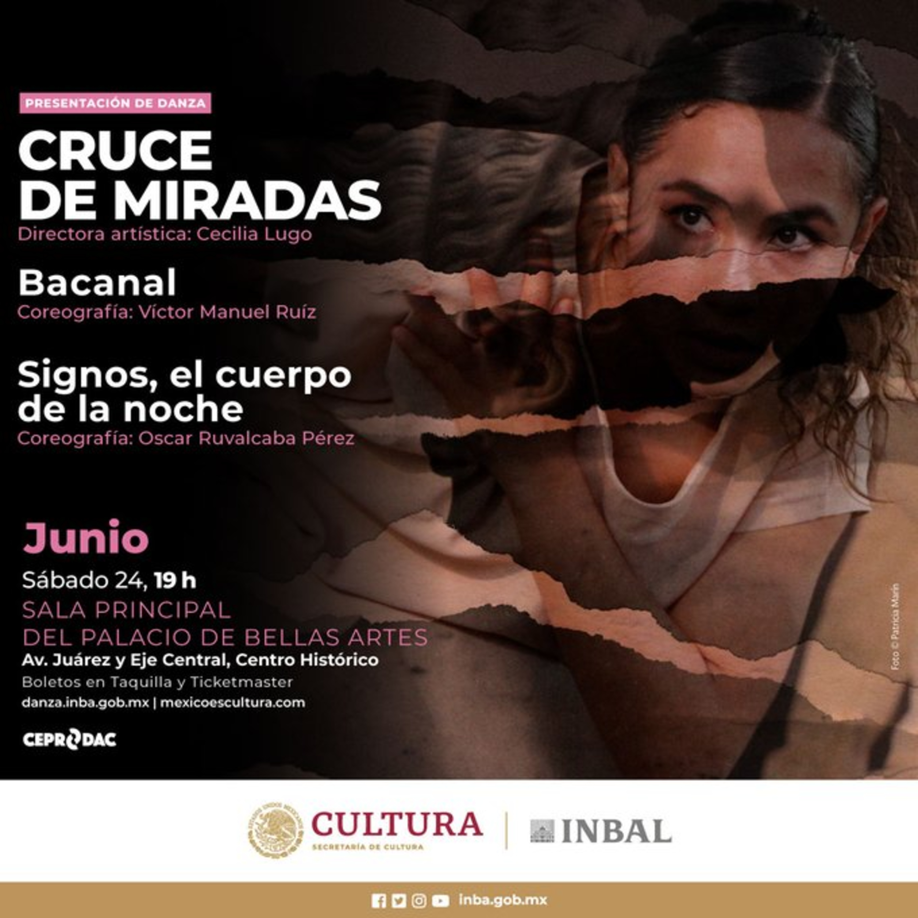 El CEPRODAC regresa al Palacio de Bellas Artes con el programa "Cruce de Miradas"; se presenta este 24 de junio episode artwork